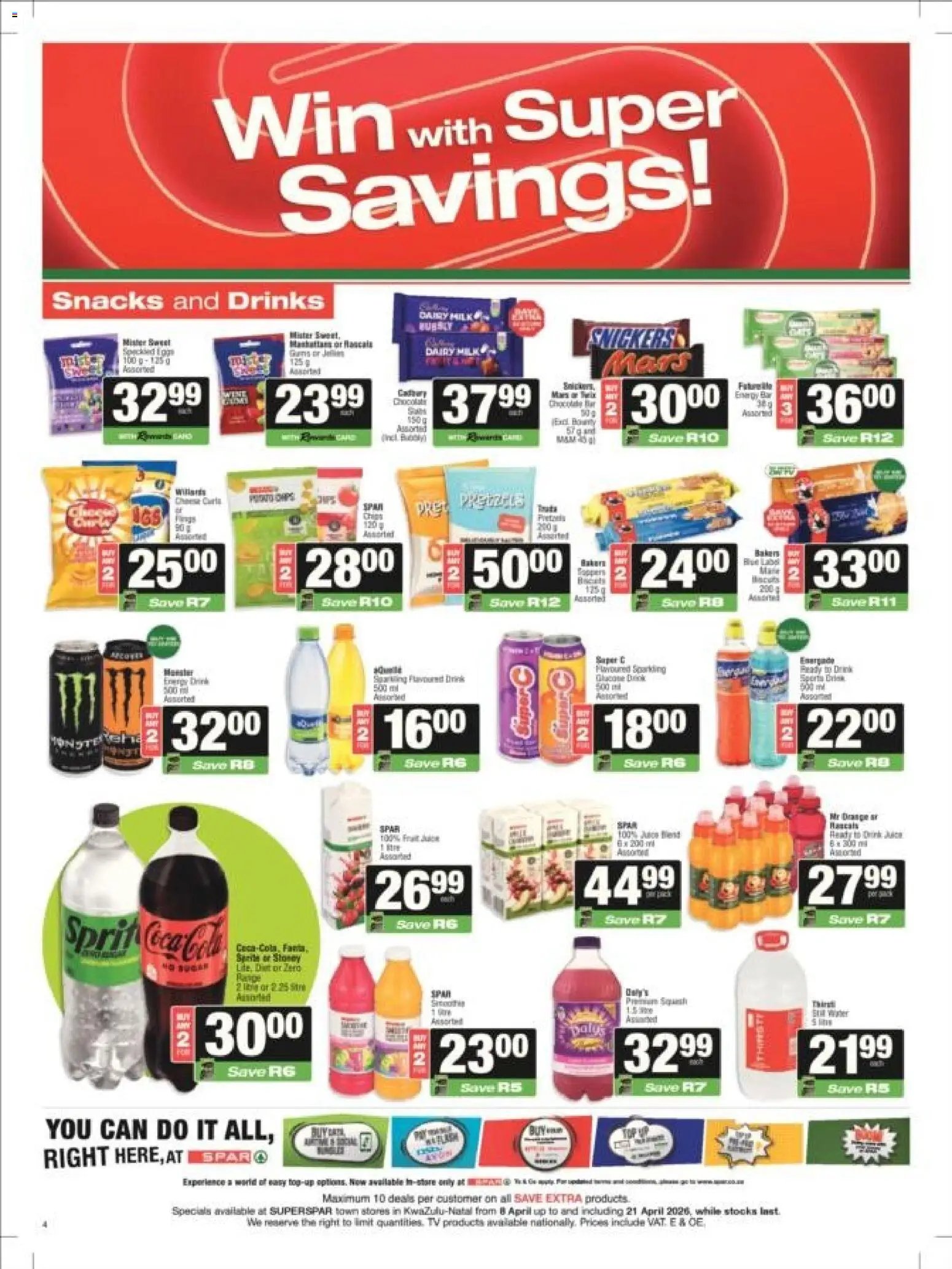 Superspar KwaZulu-Natal - Weekly Specials (2026-04-08 - 2026-04-21) | 4