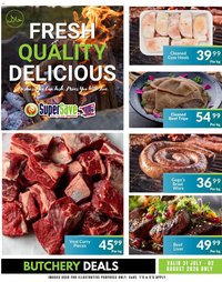 Super Save Butchery Specials
