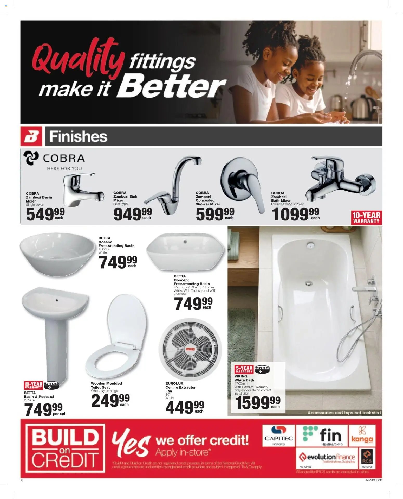 Build It Specials