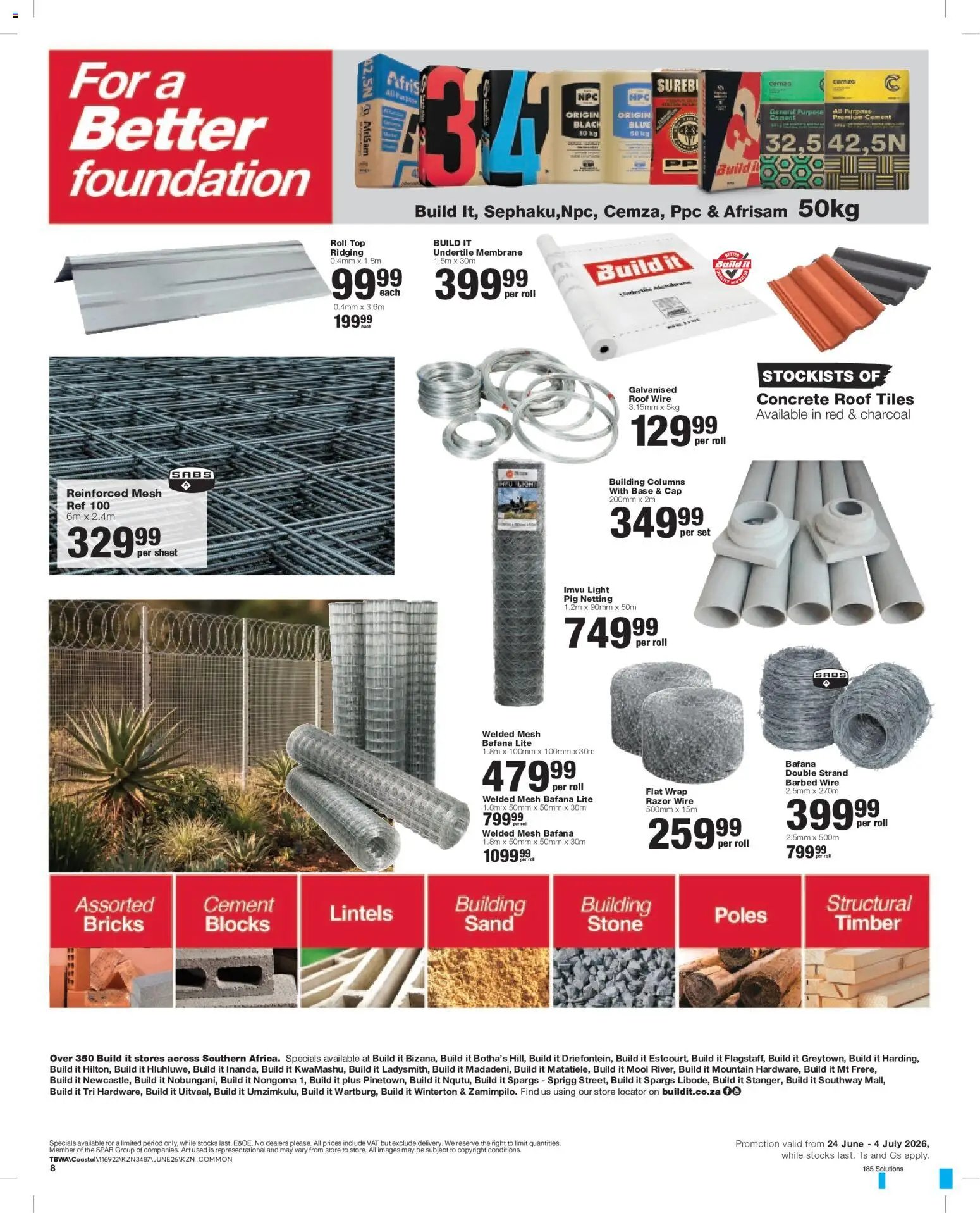 Build It Specials