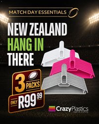 Crazy Plastics Packs of hangers