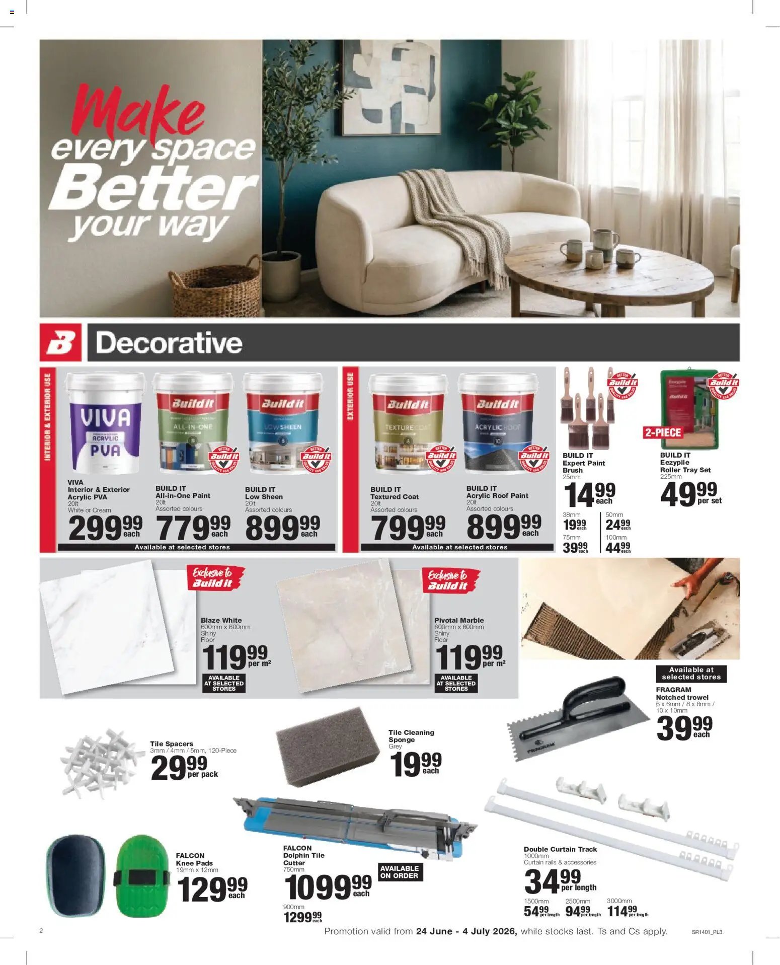 Build It Gauteng - Specials