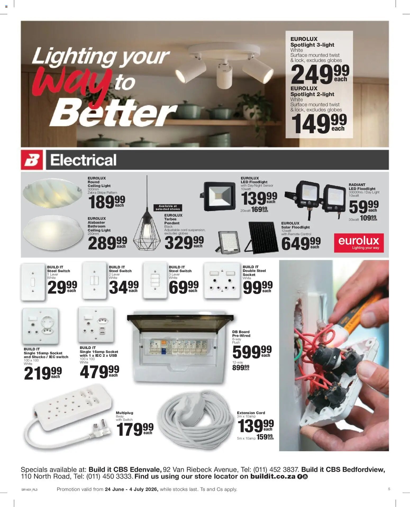 Build It Gauteng - Specials
