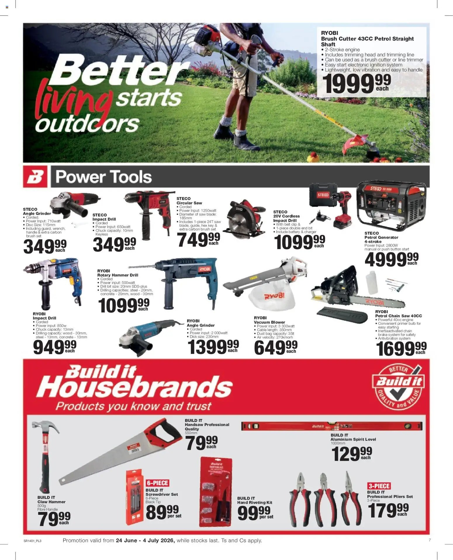 Build It Gauteng - Specials