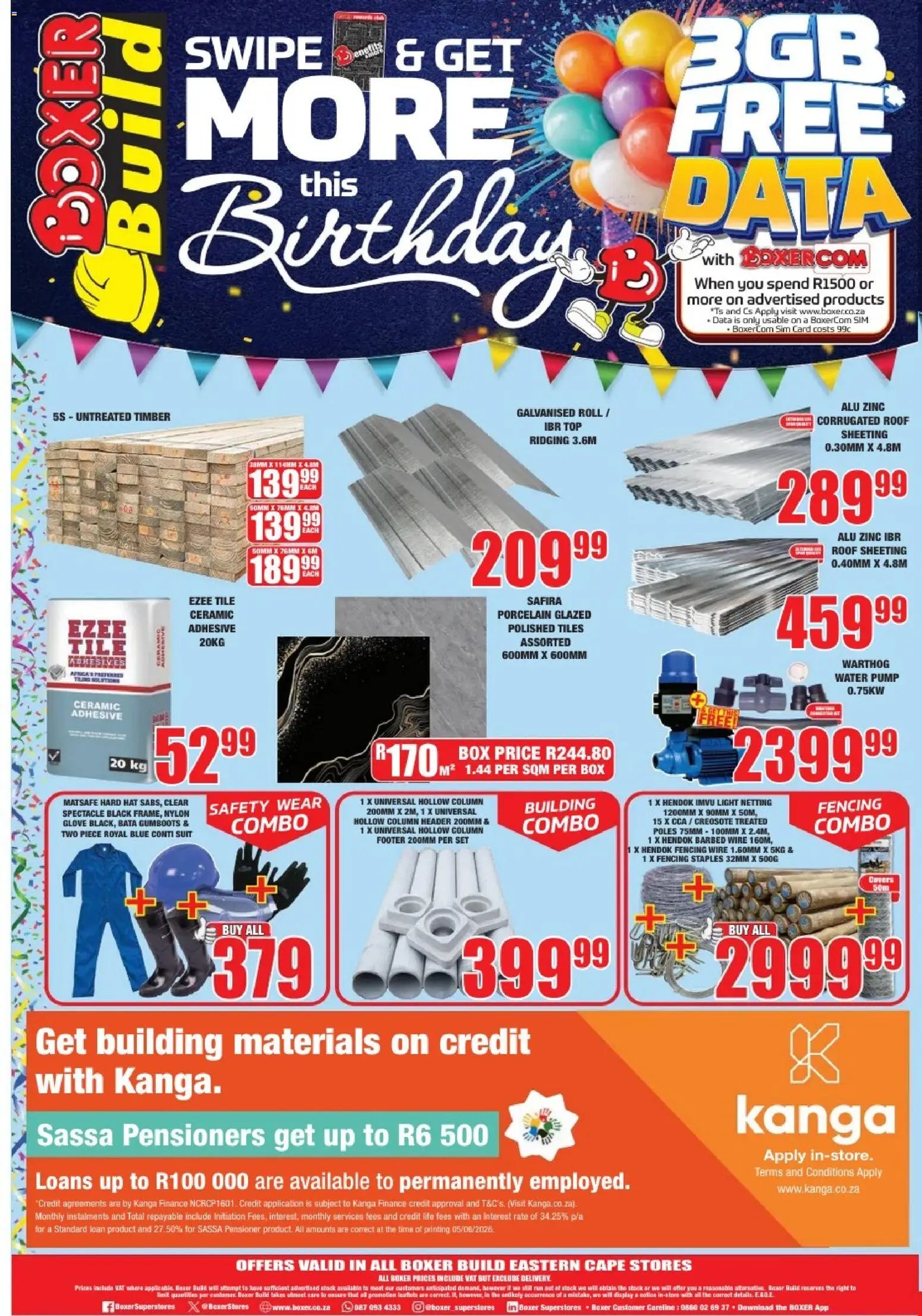 Boxer Eastern Cape - Build