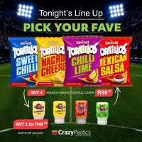 Crazy Plastics Tonight's Line Up