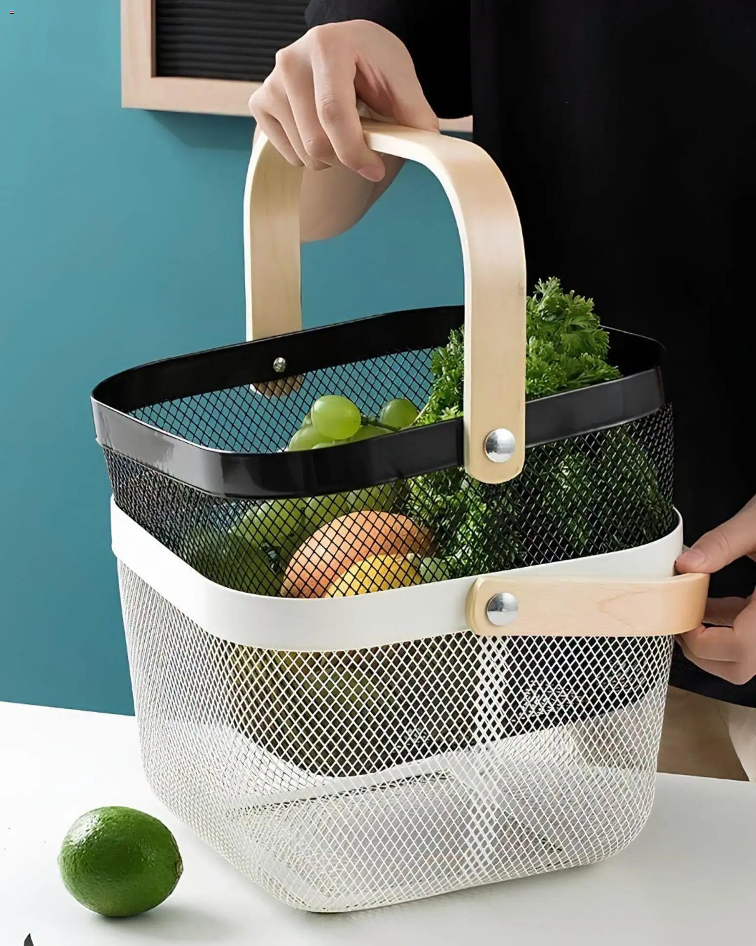 Crazy Plastics Organizer Mesh Basket