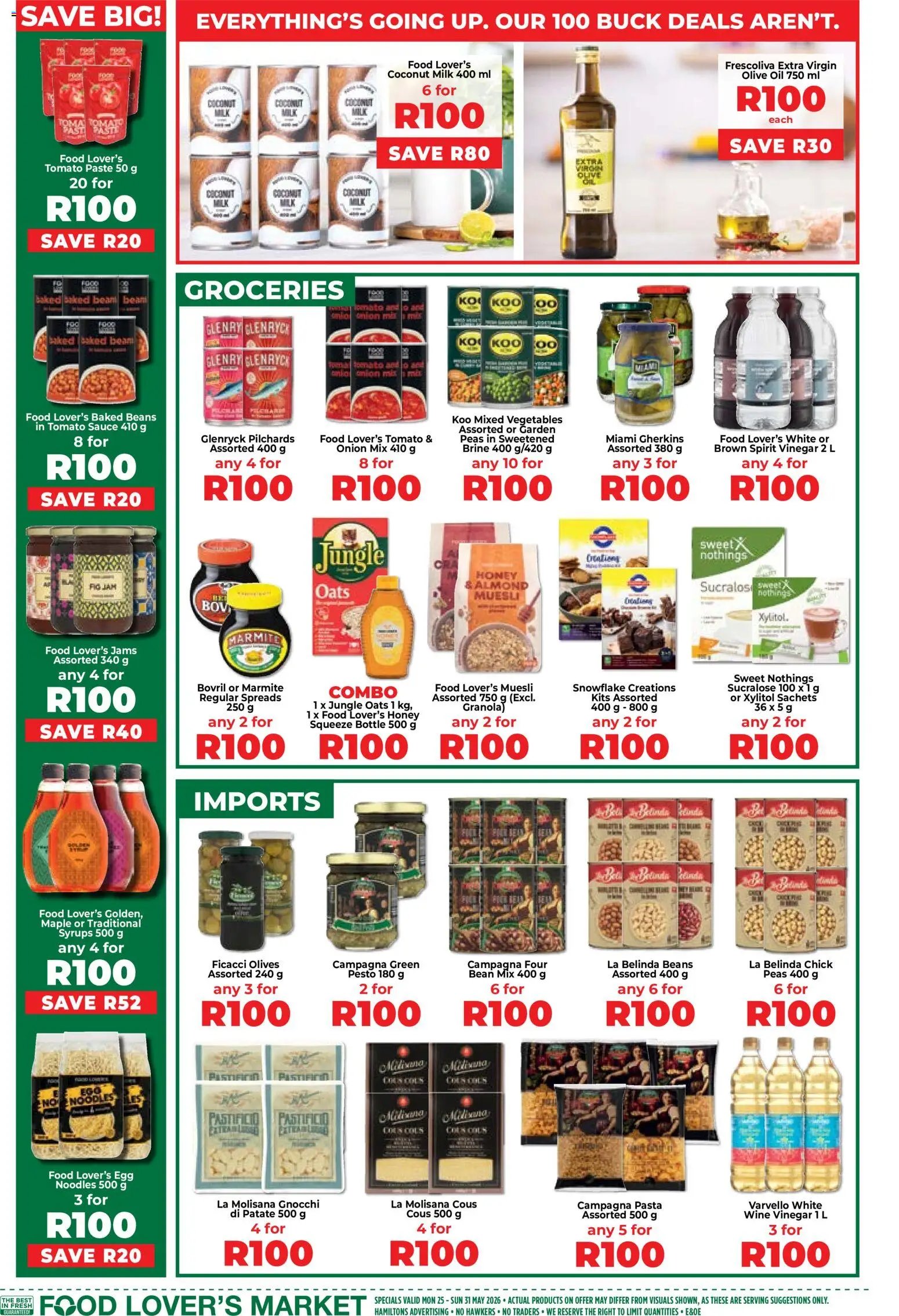 Food Lover's Market 100Buck Specials