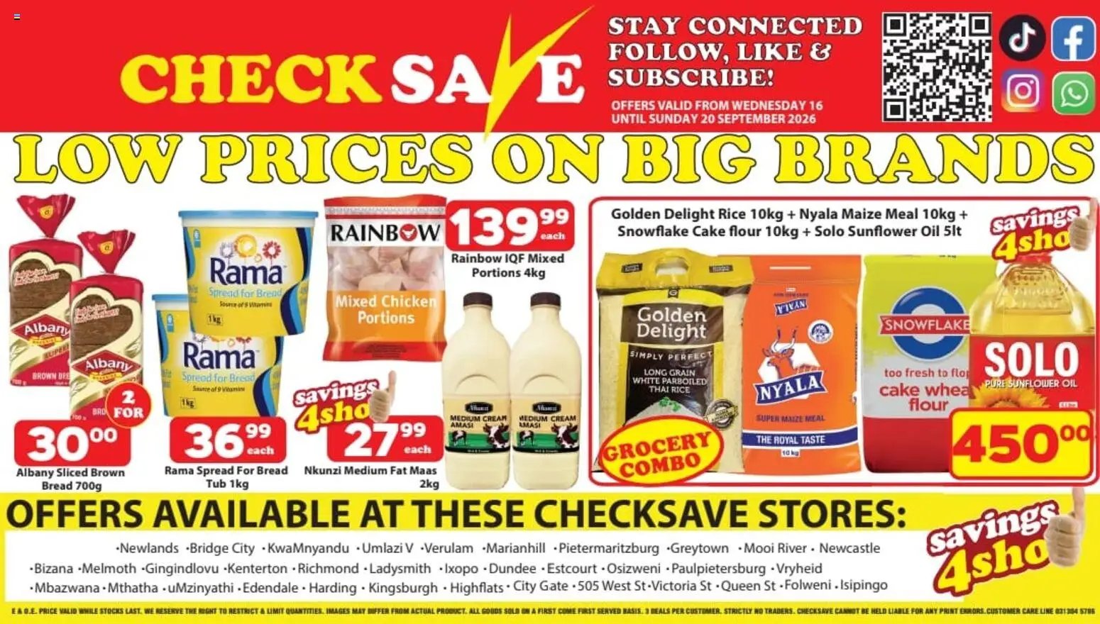 Check Save Specials
