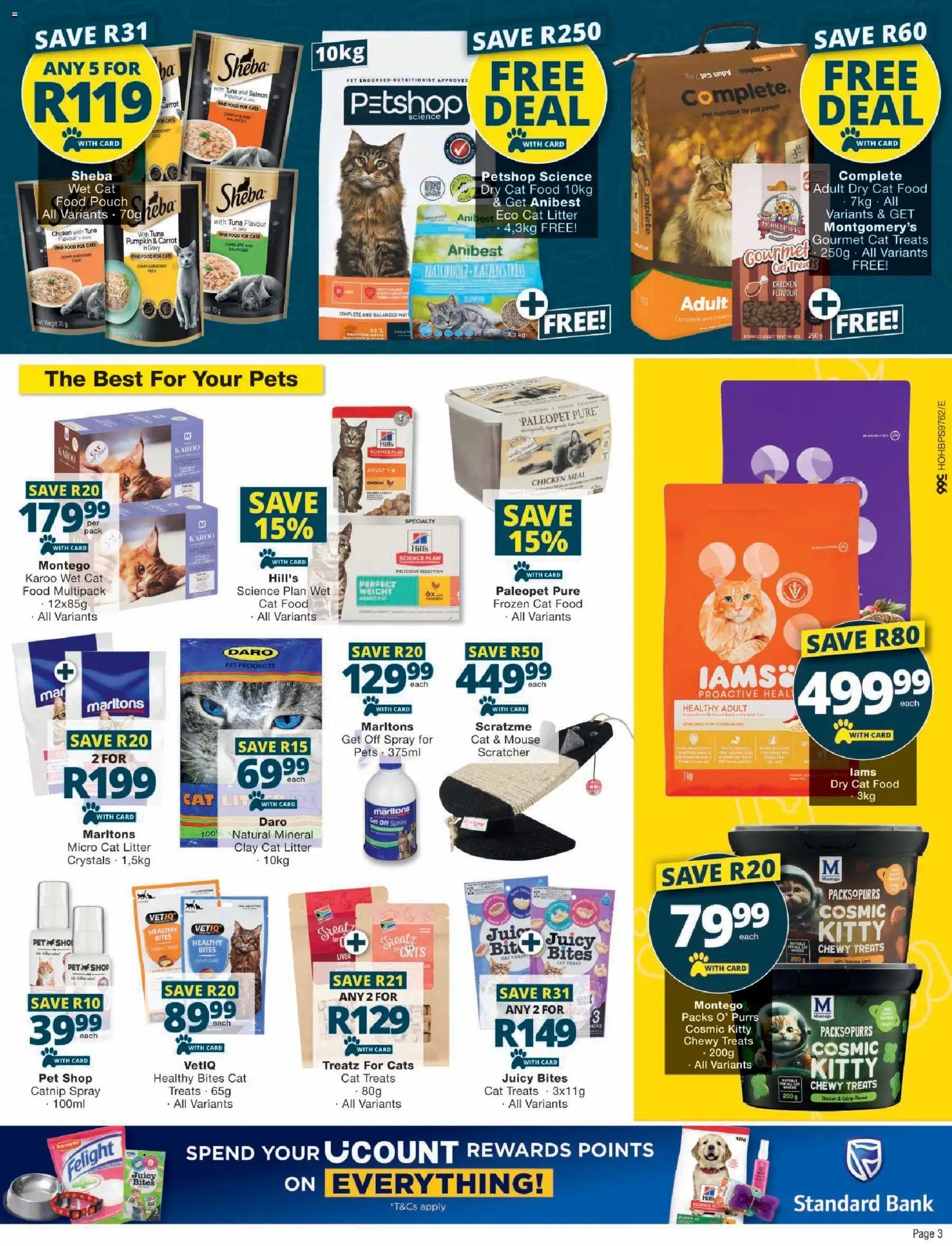 Checkers Petshop Science Deals