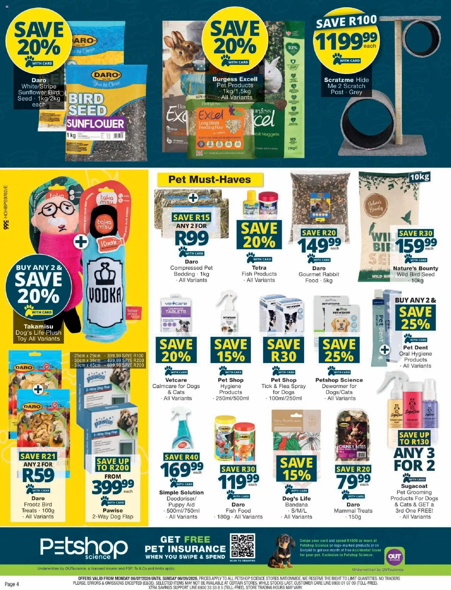 Checkers Petshop Science Deals