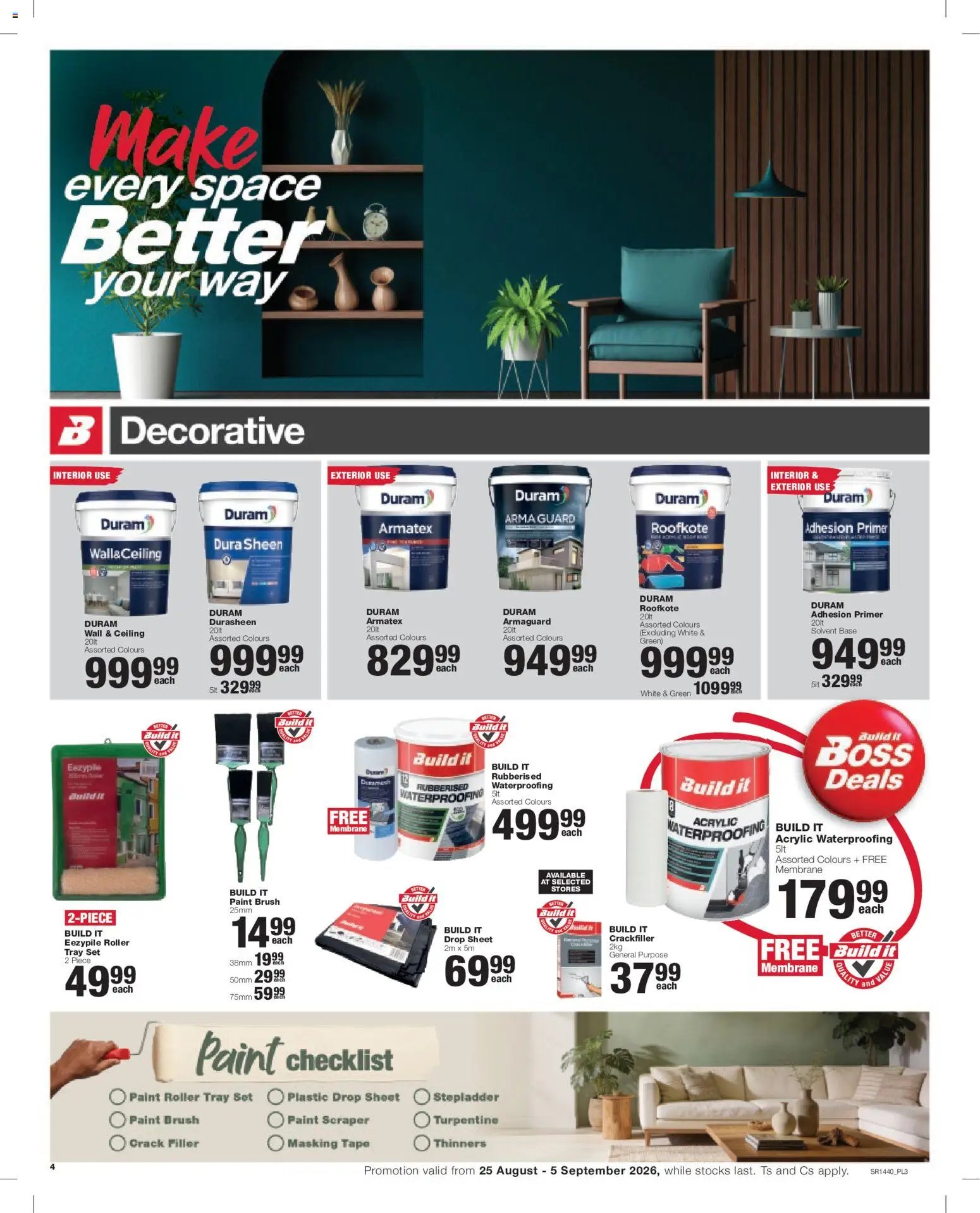 Build It - Gauteng - Weekly Specials
