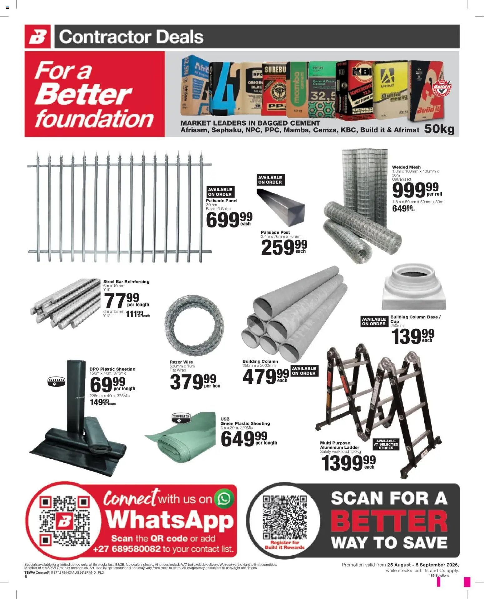 Build It - Gauteng - Weekly Specials