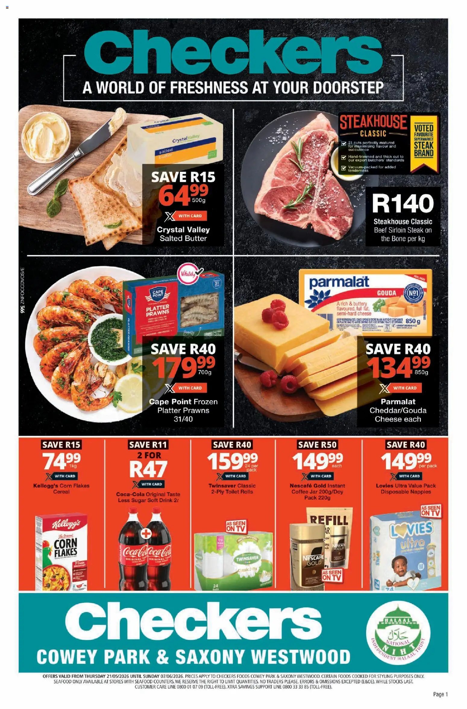 Checkers - Kwazulu Natal - Foods May Month-End Promotion