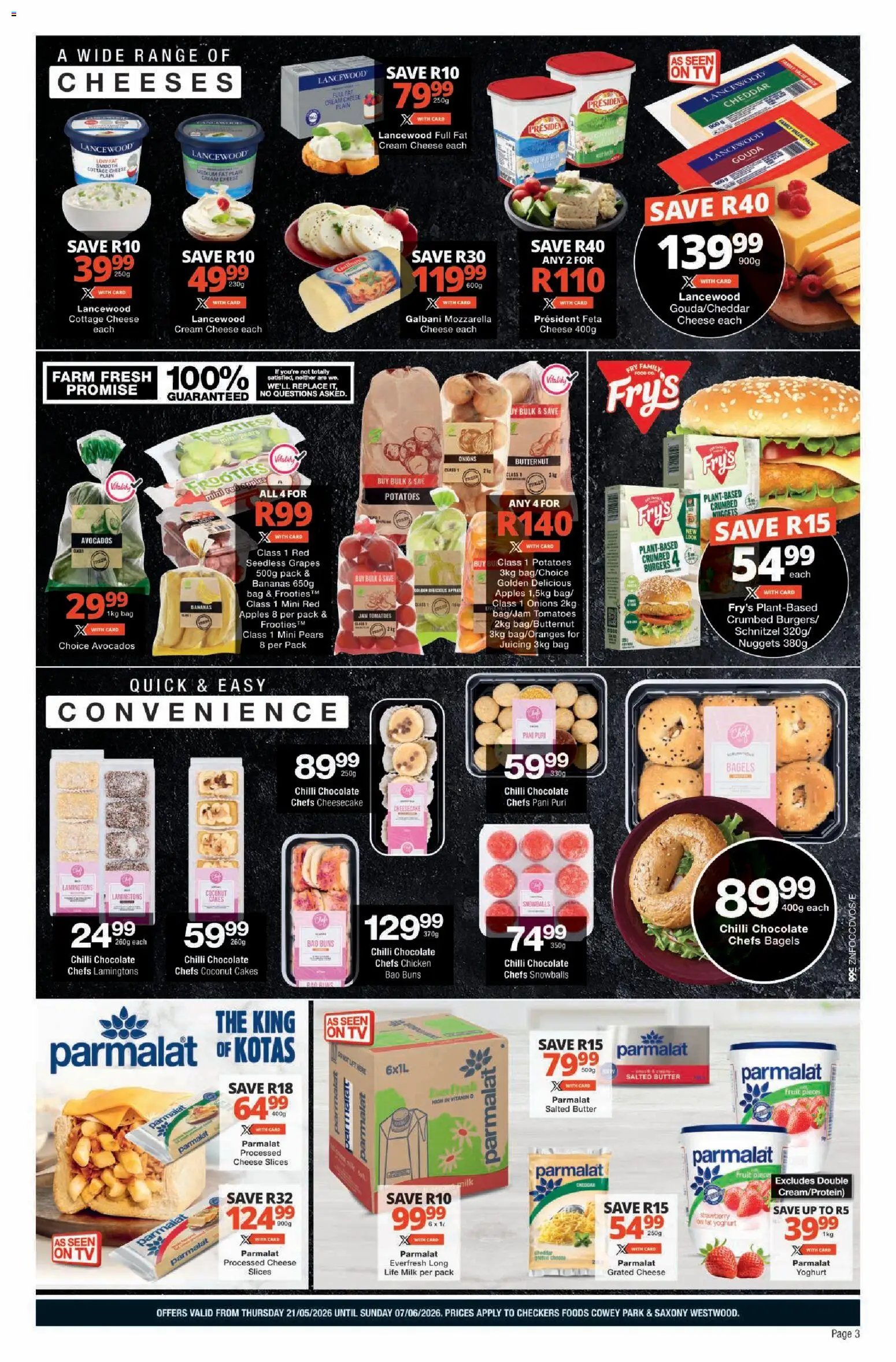 Checkers - Kwazulu Natal - Foods May Month-End Promotion