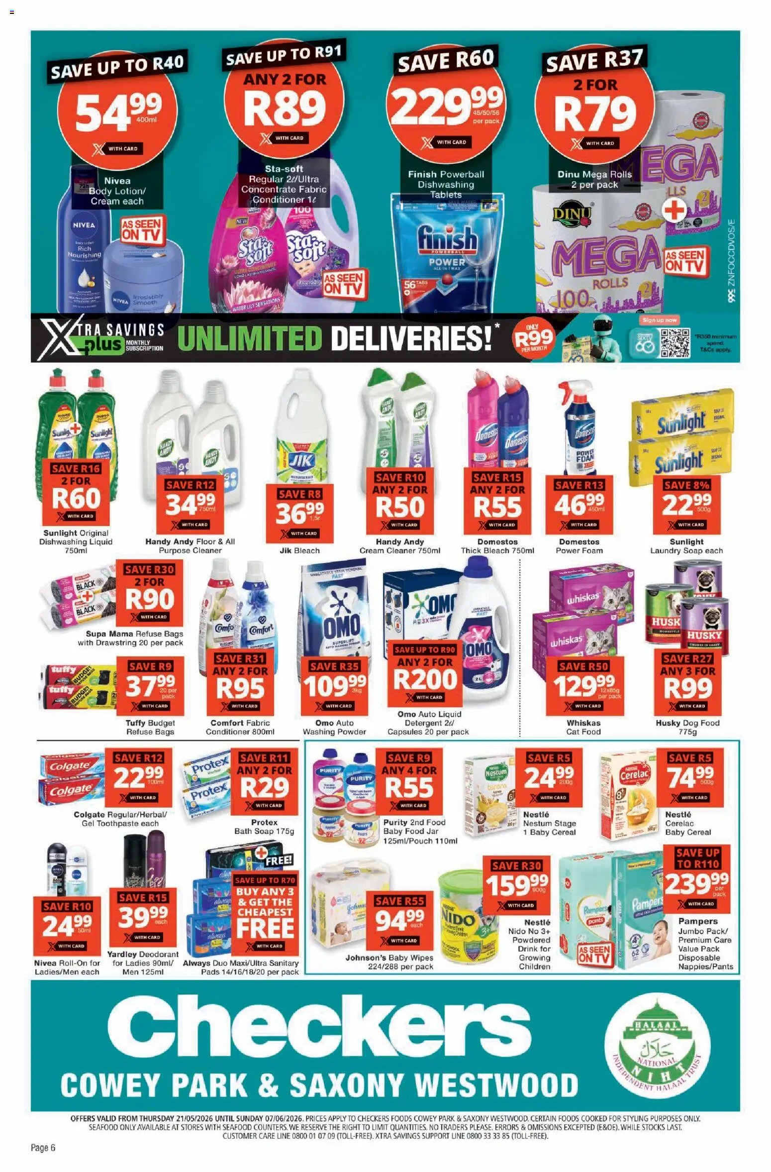 Checkers - Kwazulu Natal - Foods May Month-End Promotion