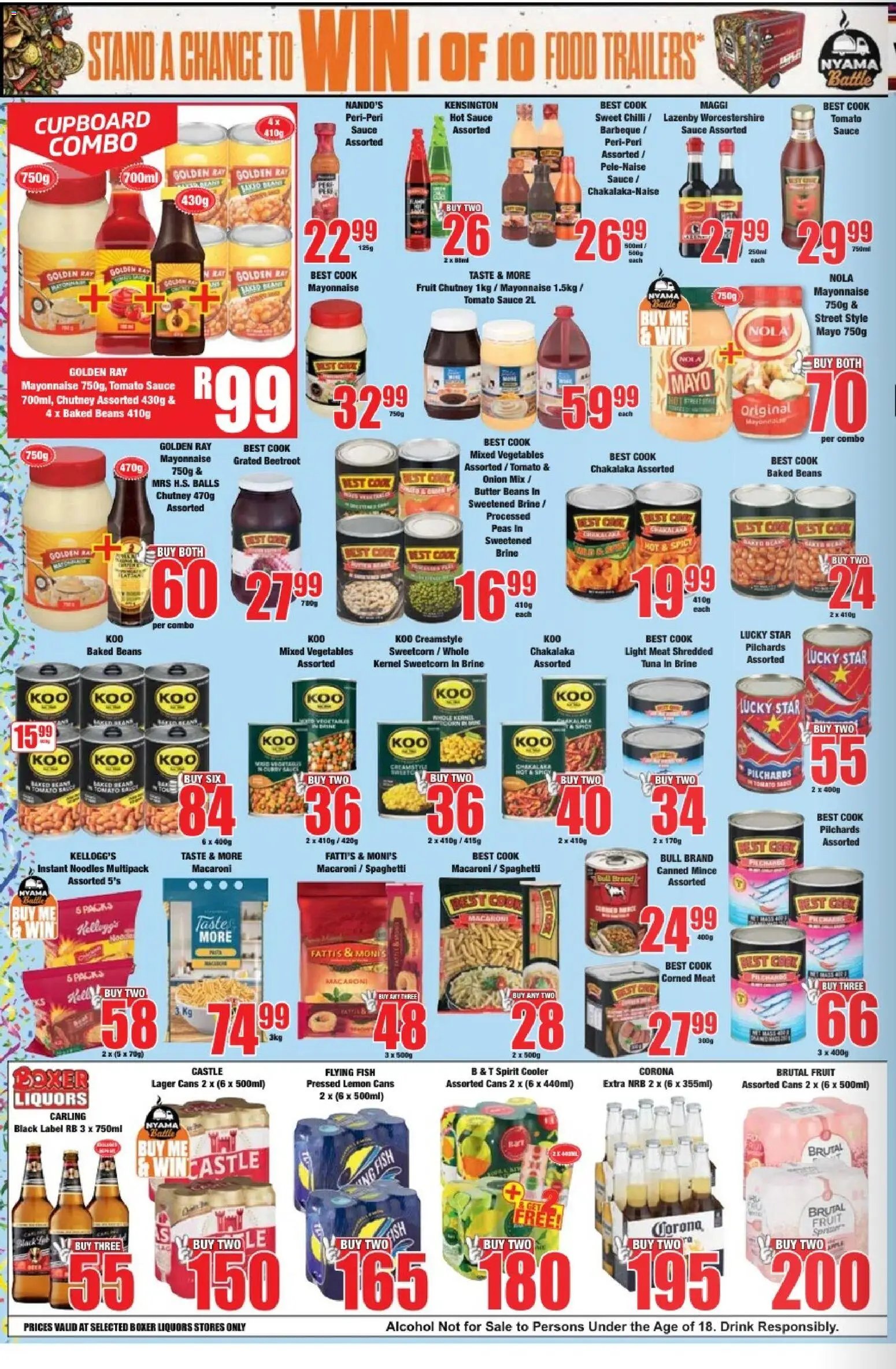 Boxer Limpopo, Mpumalanga - Specials