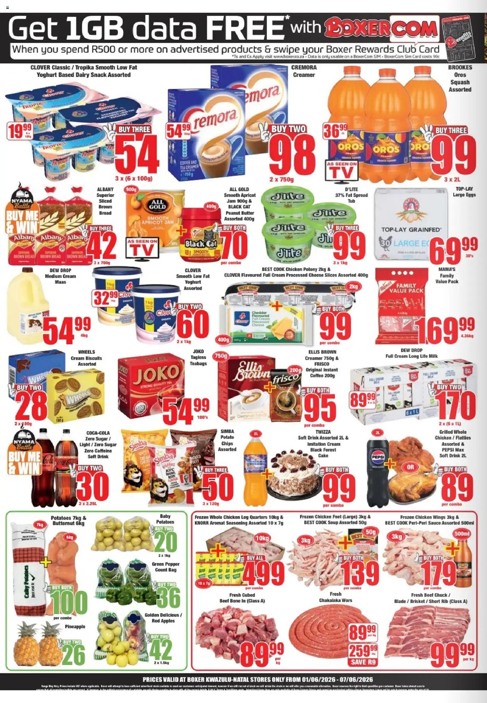 Boxer - KwaZulu-Natal - Weekly Specials