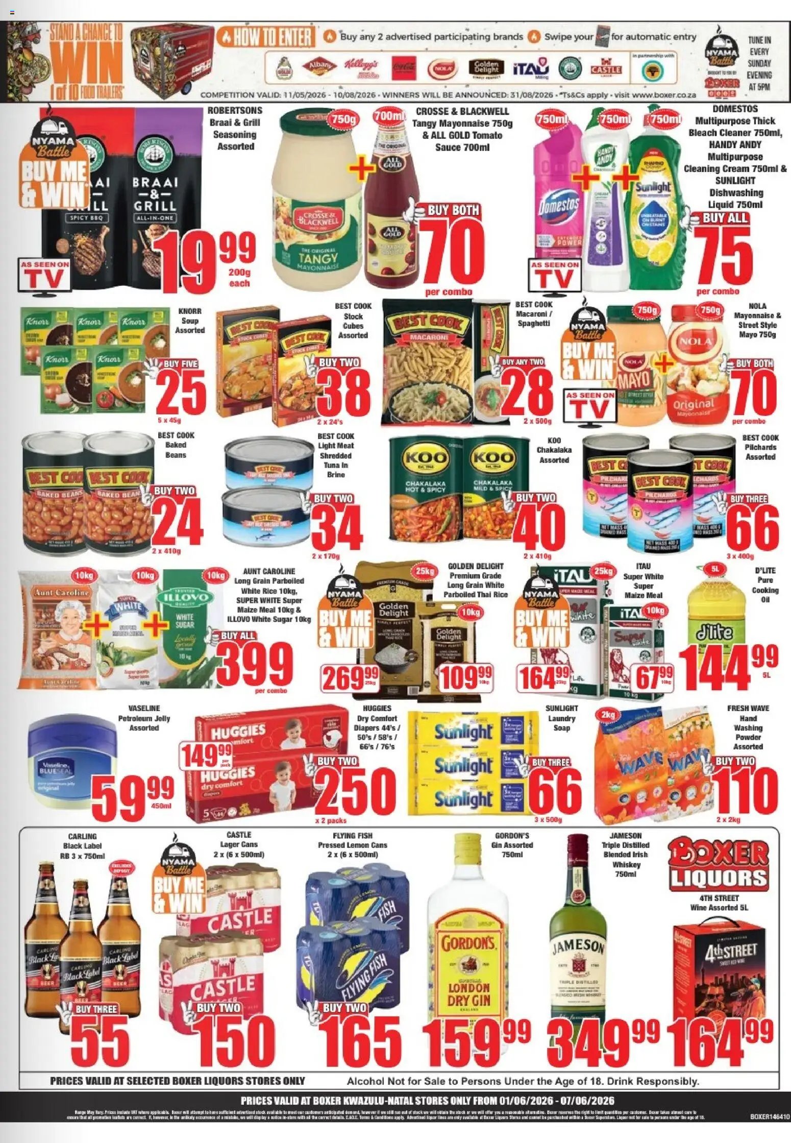 Boxer - KwaZulu-Natal - Weekly Specials