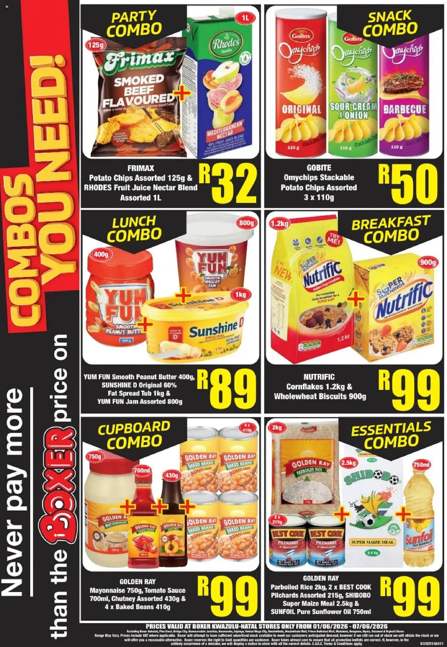 Boxer - KwaZulu-Natal - Weekly Specials