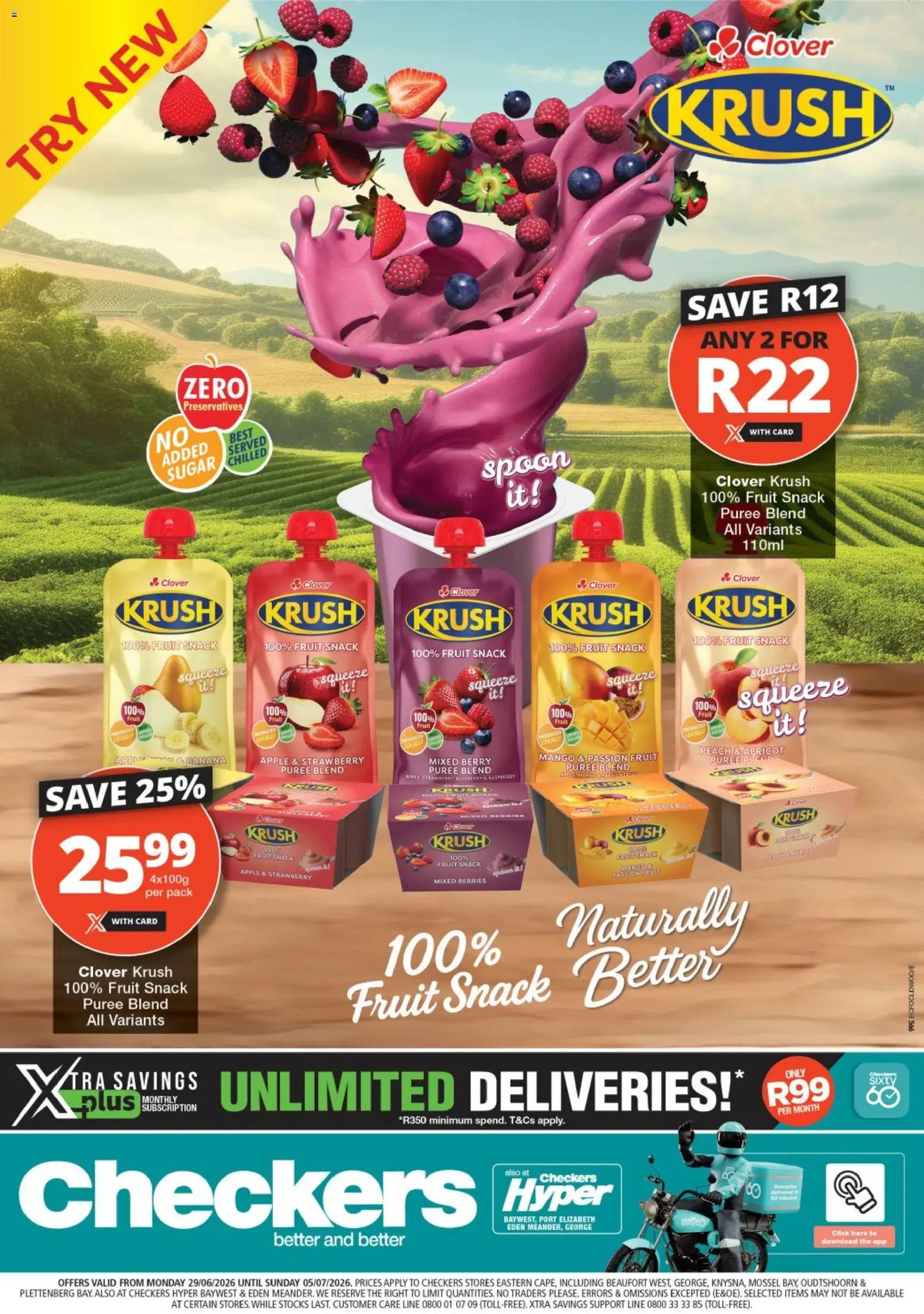Checkers Eastern Cape - Krush Promotion