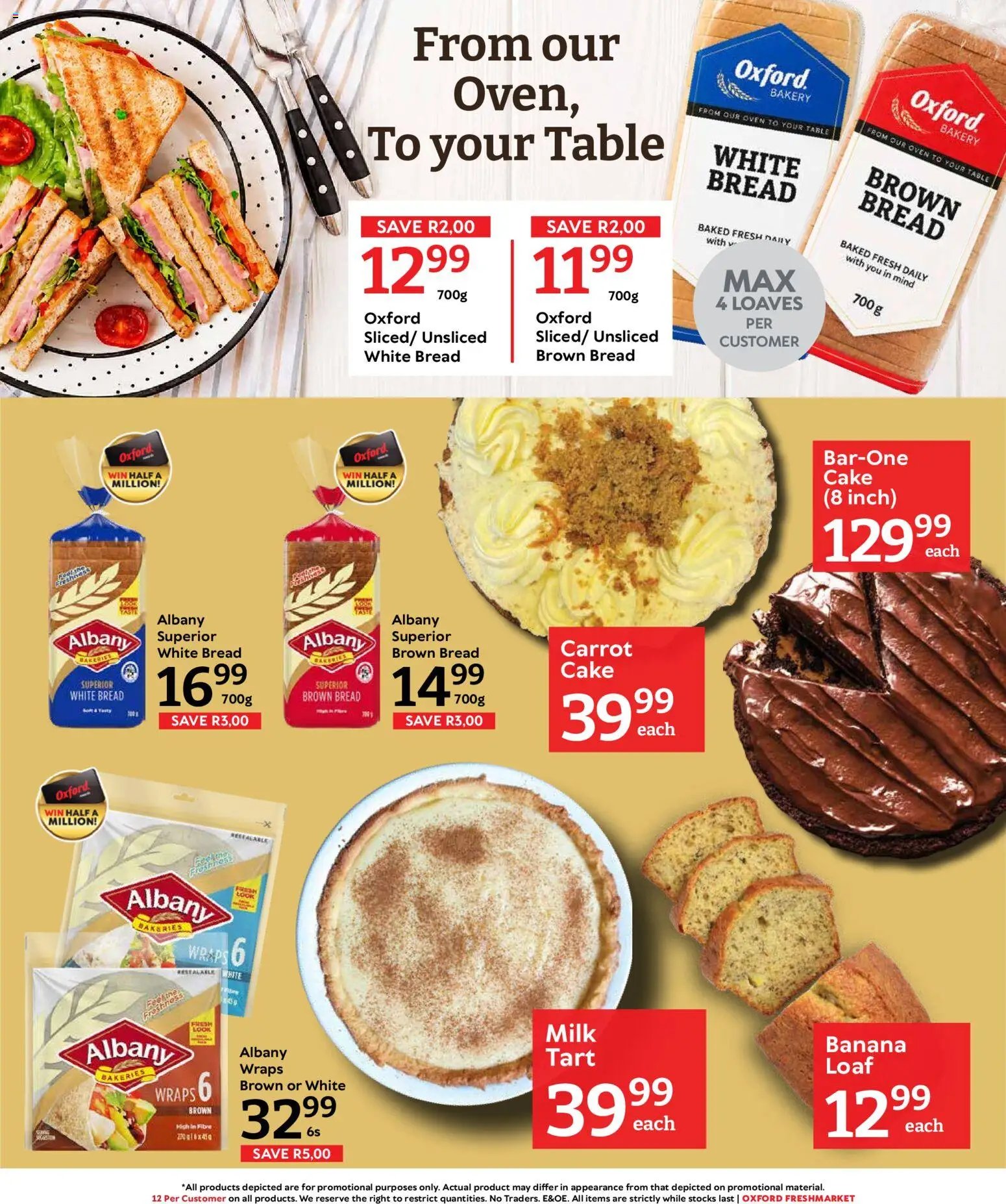Oxford Freshmarket Specials