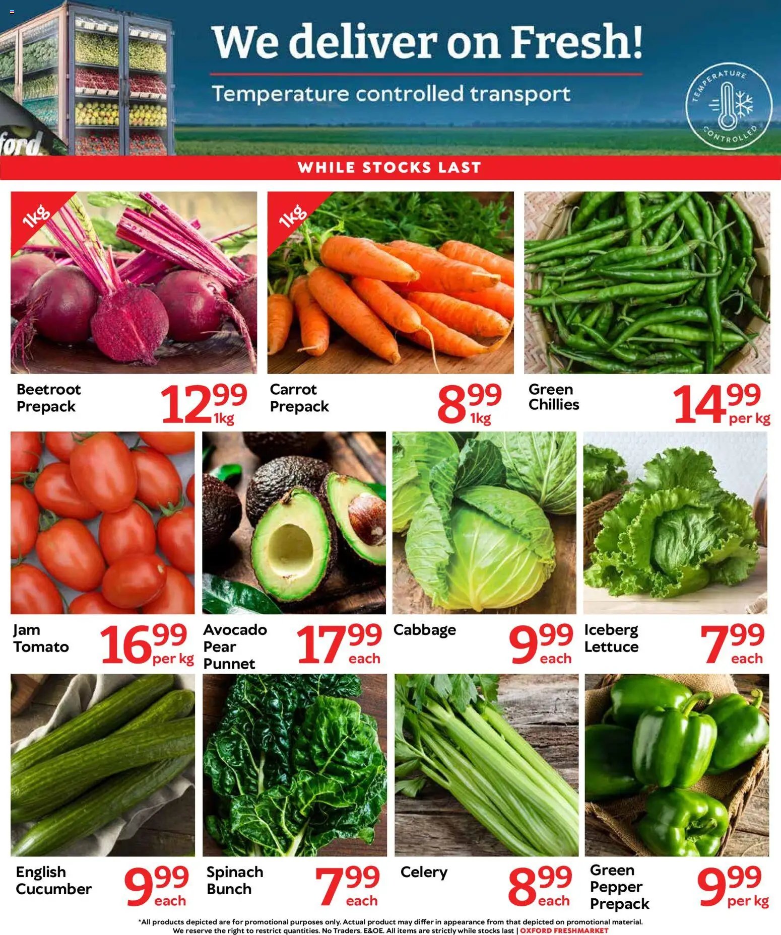 Oxford Freshmarket Specials