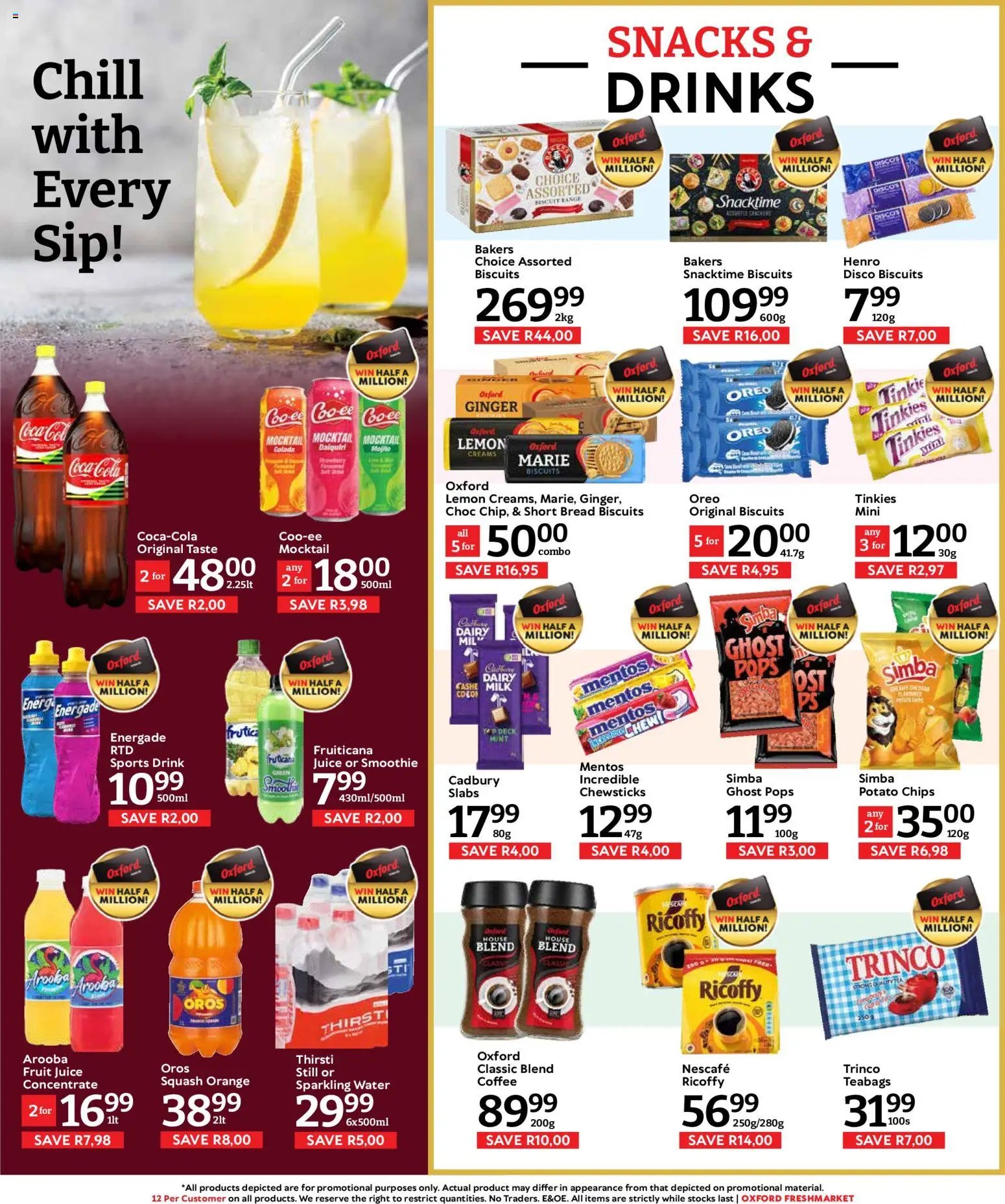 Oxford Freshmarket Specials
