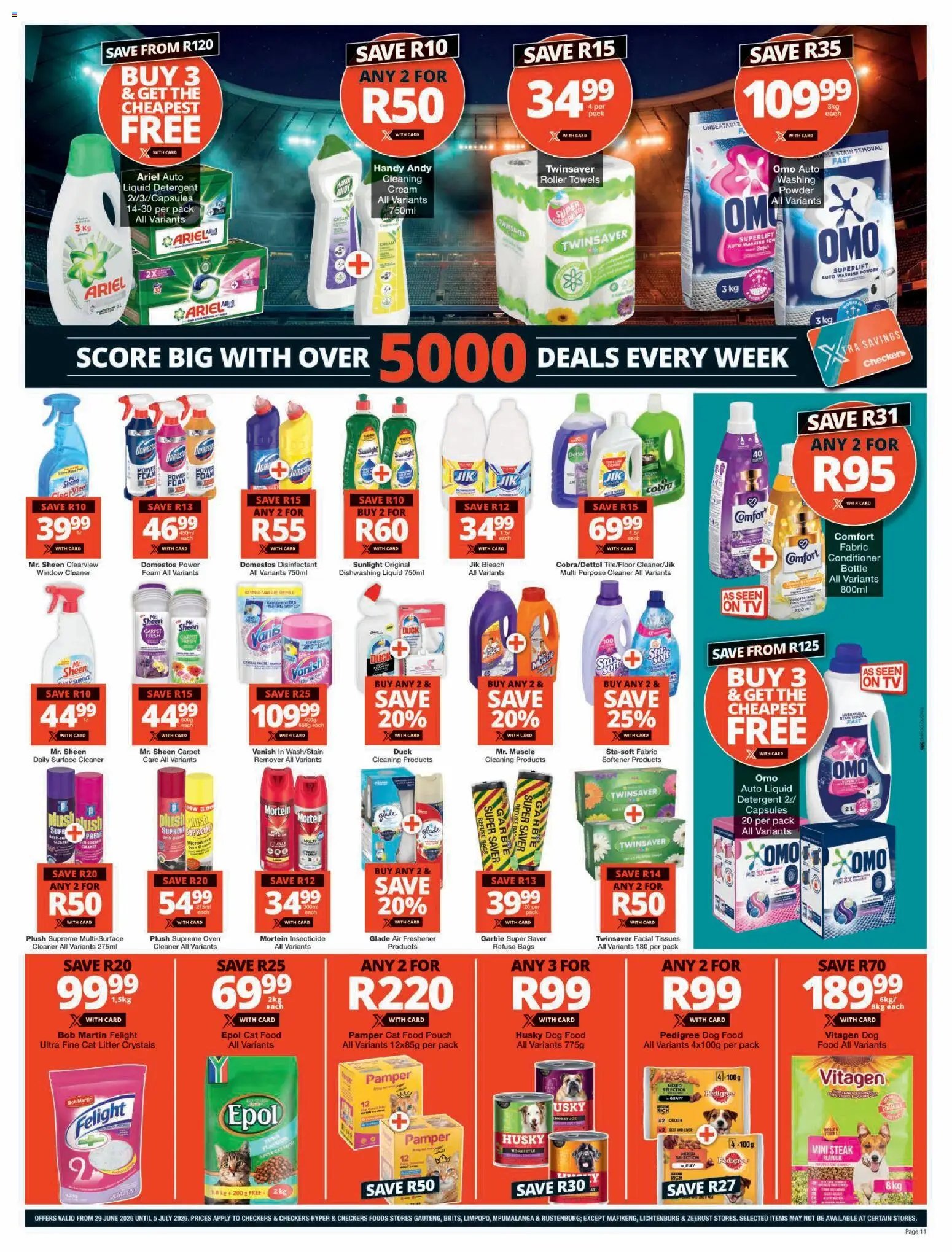 Checkers Gauteng - XXL Savings Promotion Week 4