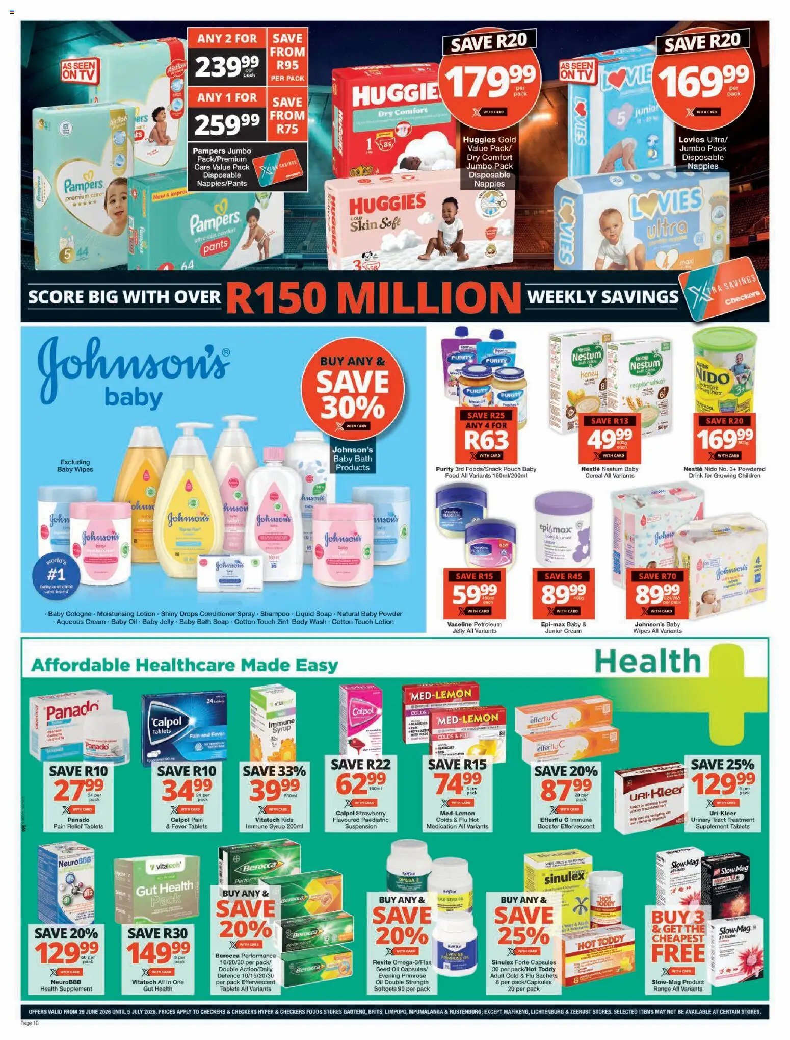 Checkers Gauteng - XXL Savings Promotion Week 4