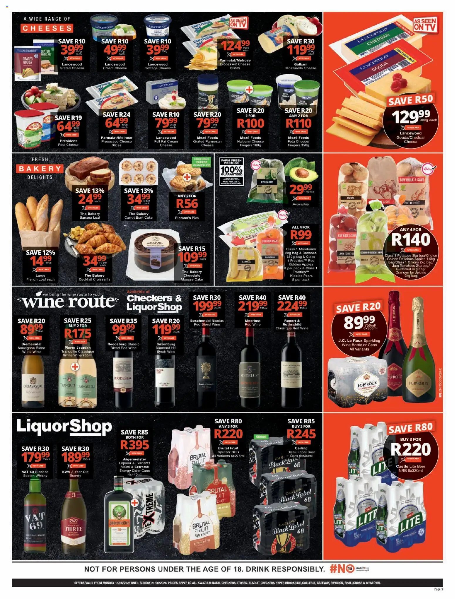 Checkers Specials