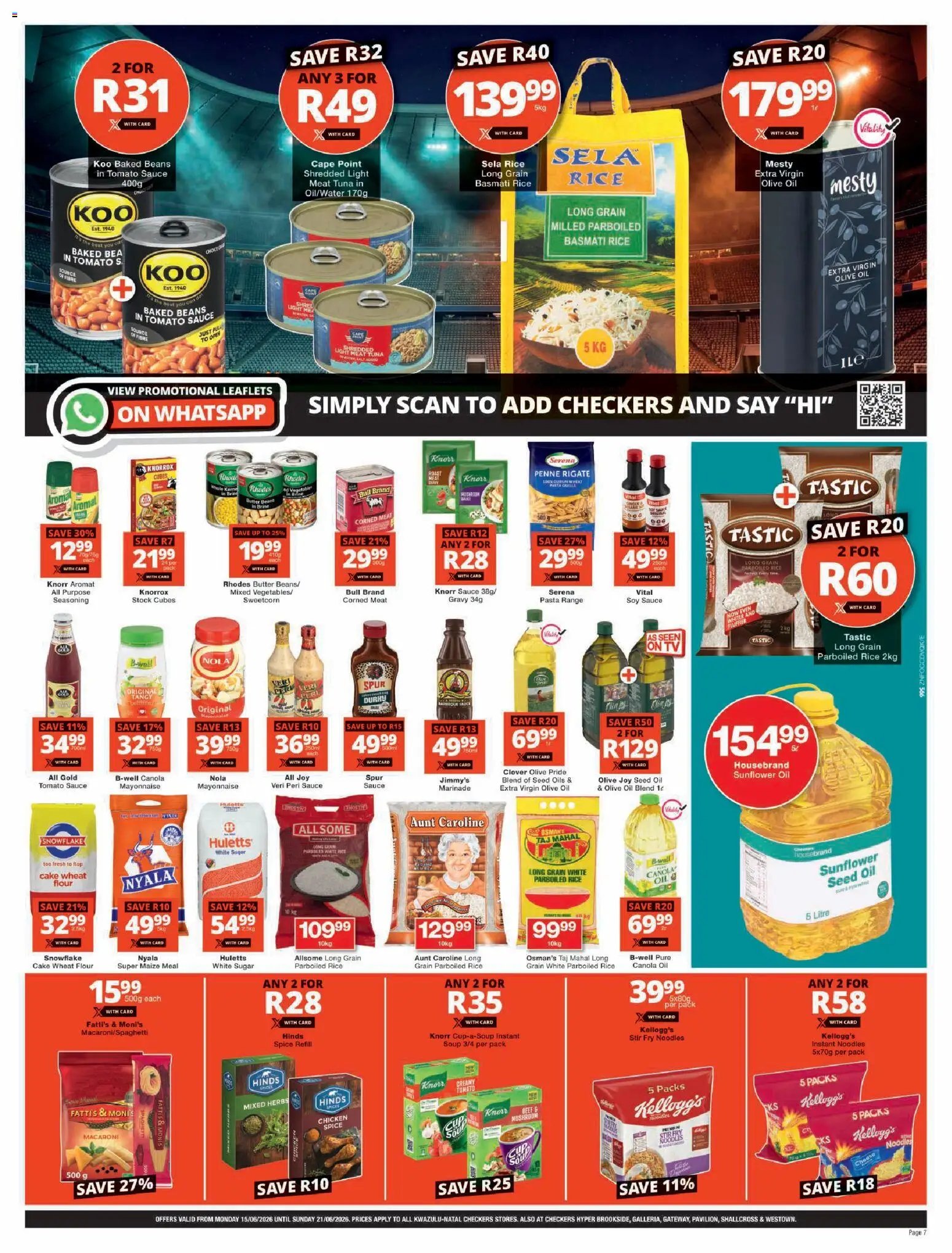 Checkers Specials