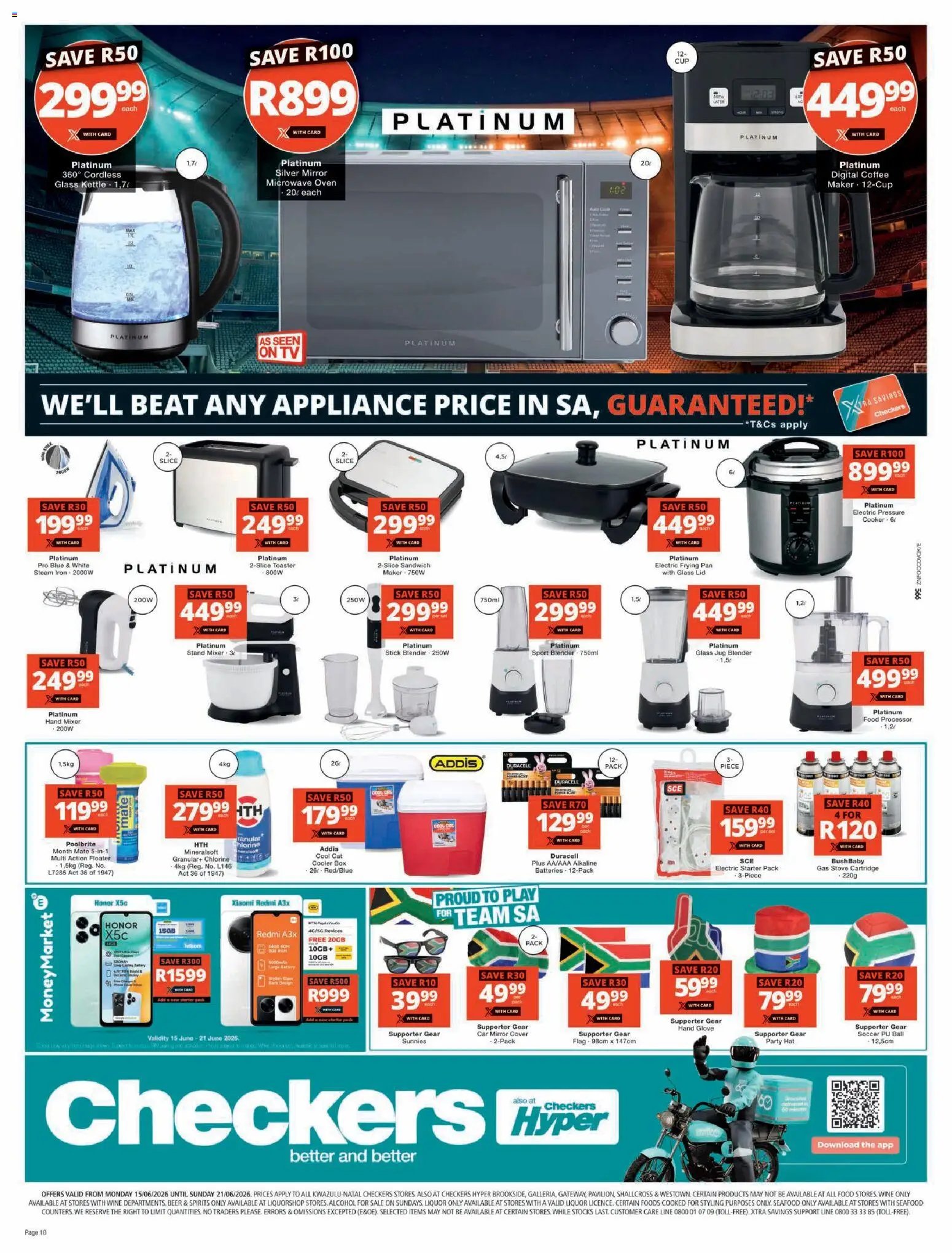 Checkers Specials