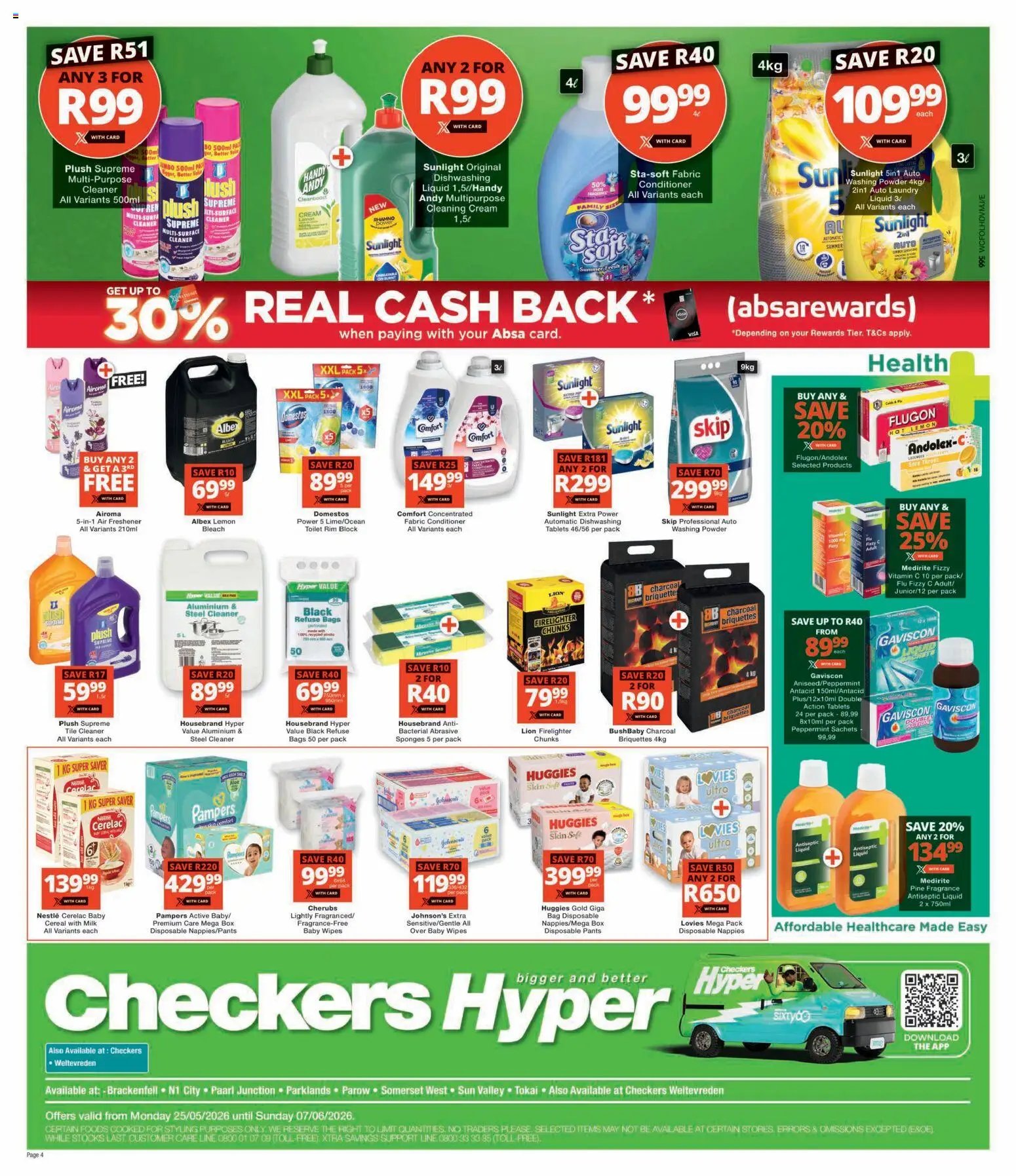 Checkers - Western Cape - Hyper May Month-End Promotion
