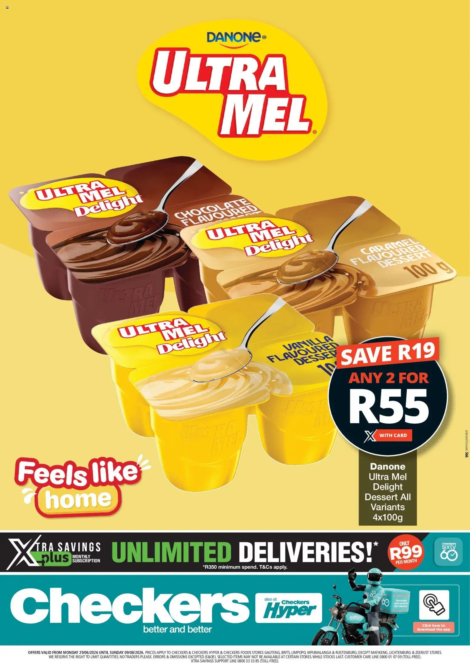 Checkers Gauteng - Danone Ultra Mel Promotion