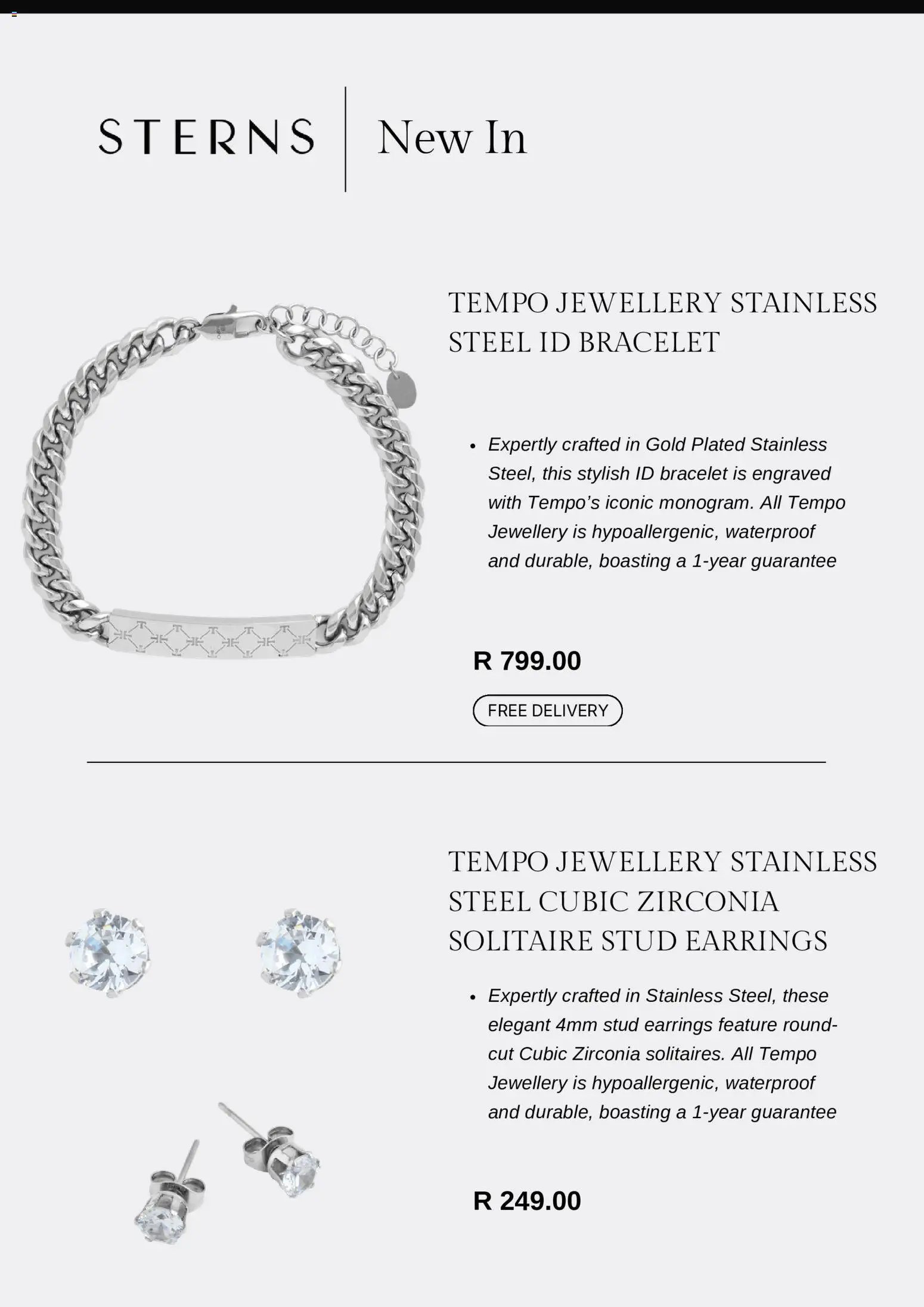 Sterns Specials
