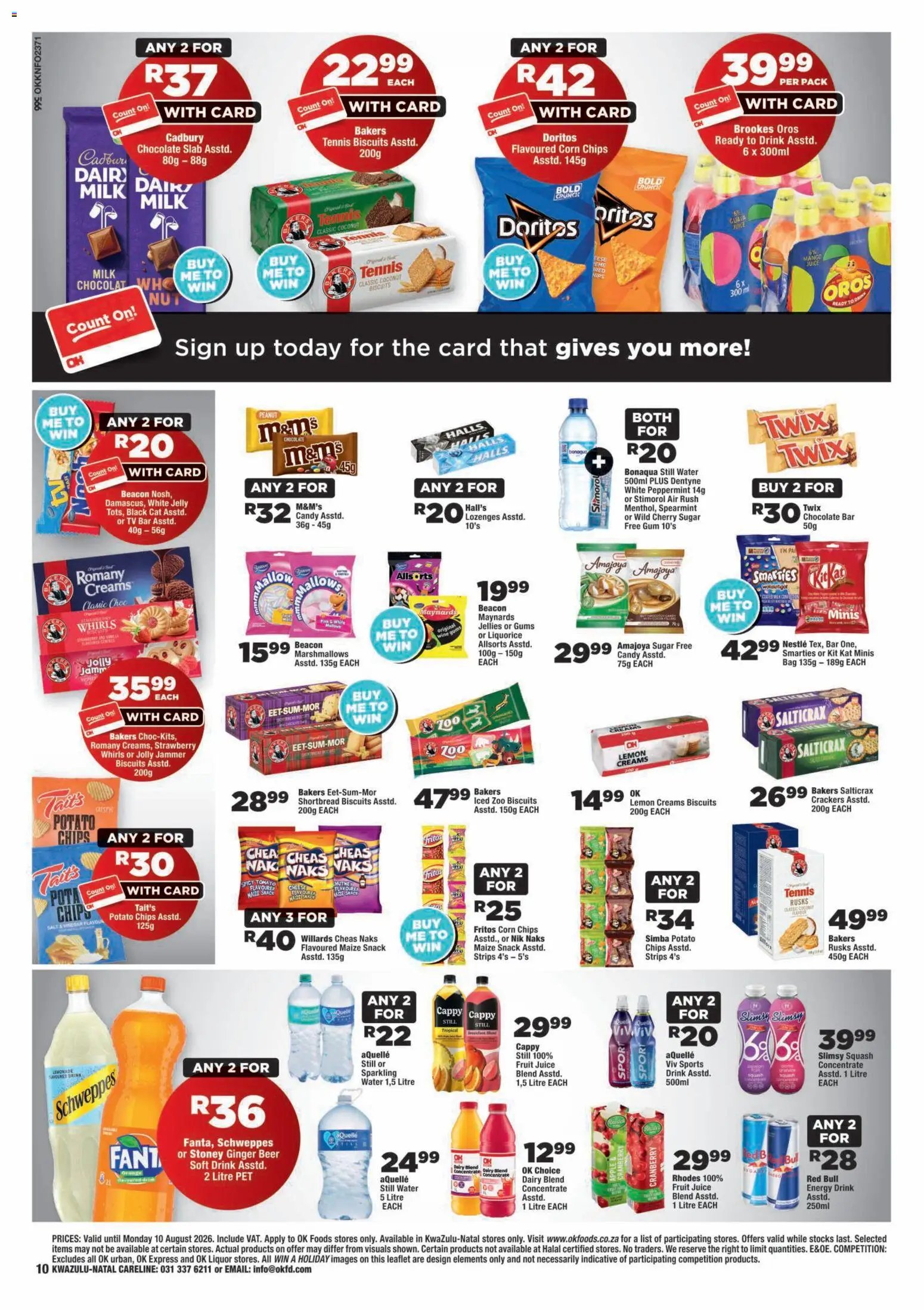 OK Foods - Kwazulu Natal - Specials