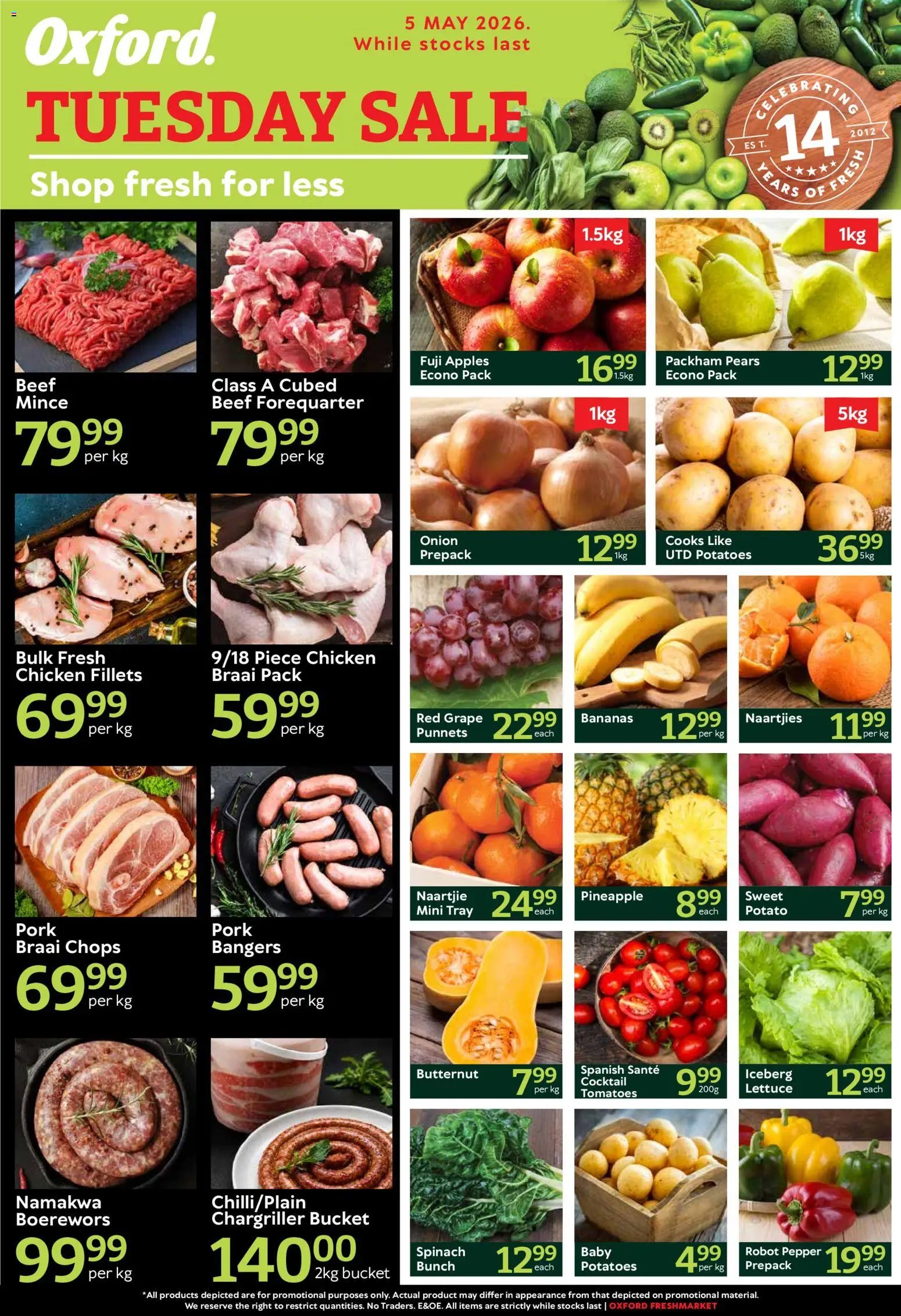 Oxford Freshmarket Tuesday Sale (2026-05-05 - 2026-05-05) | 1