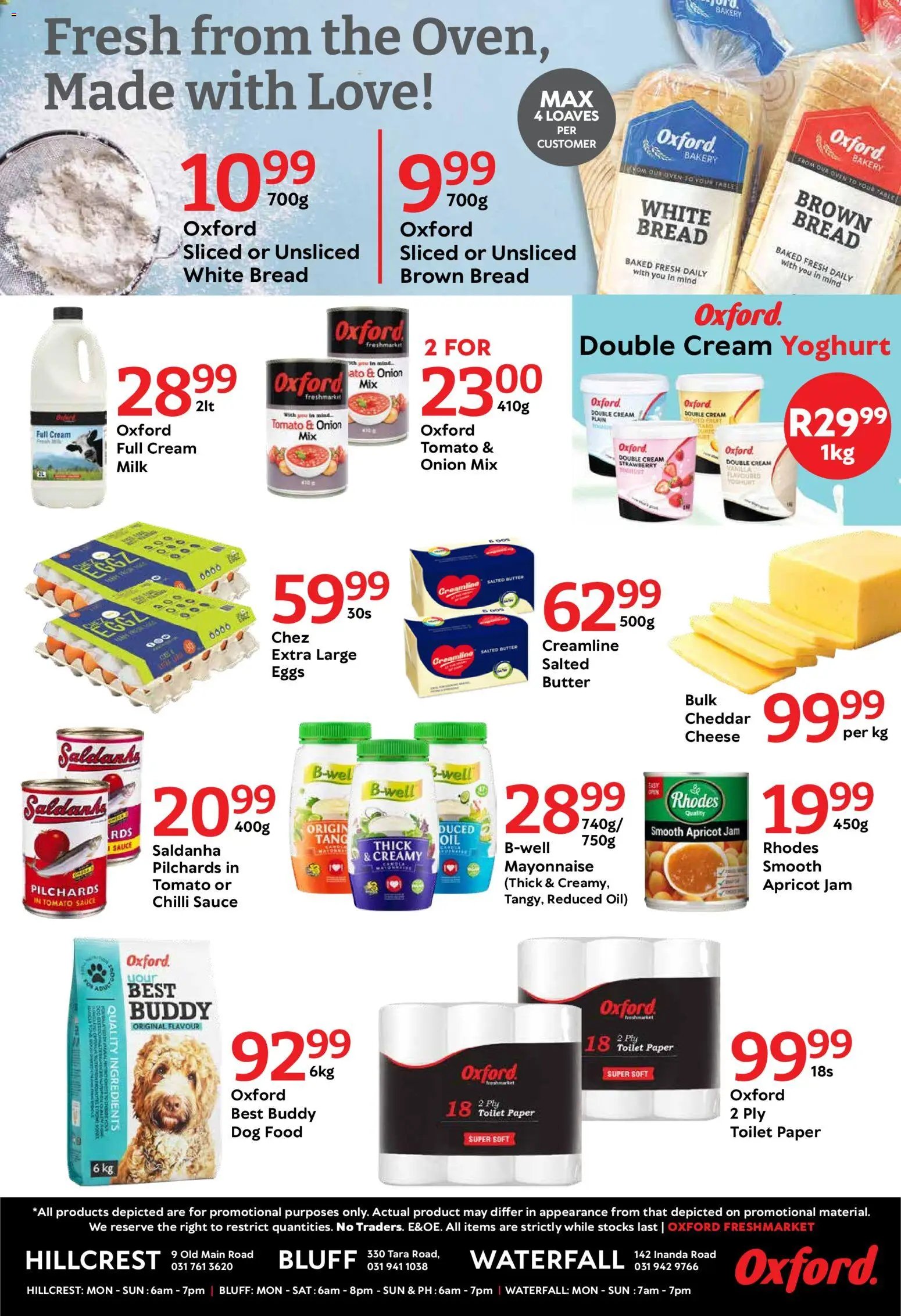 Oxford Freshmarket Tuesday Sale (2026-05-05 - 2026-05-05) | 2