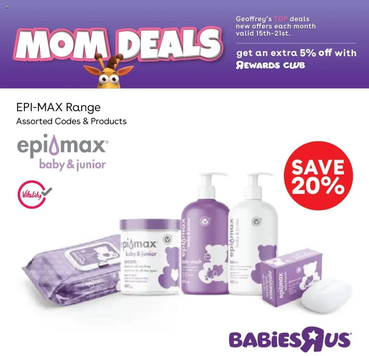Babies R Us Mom Deals (2025-10-15 - 2025-10-21) | 5