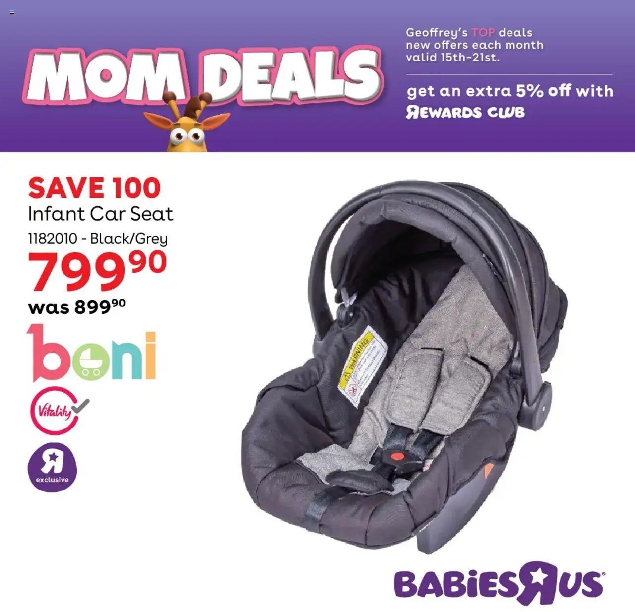 Babies R Us Mom Deals (2025-10-15 - 2025-10-21) | 9