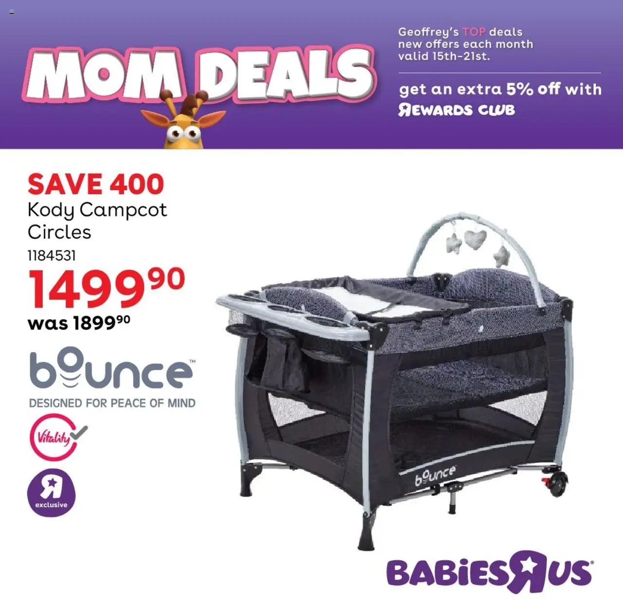 Babies R Us Mom Deals (2025-10-15 - 2025-10-21) | 10