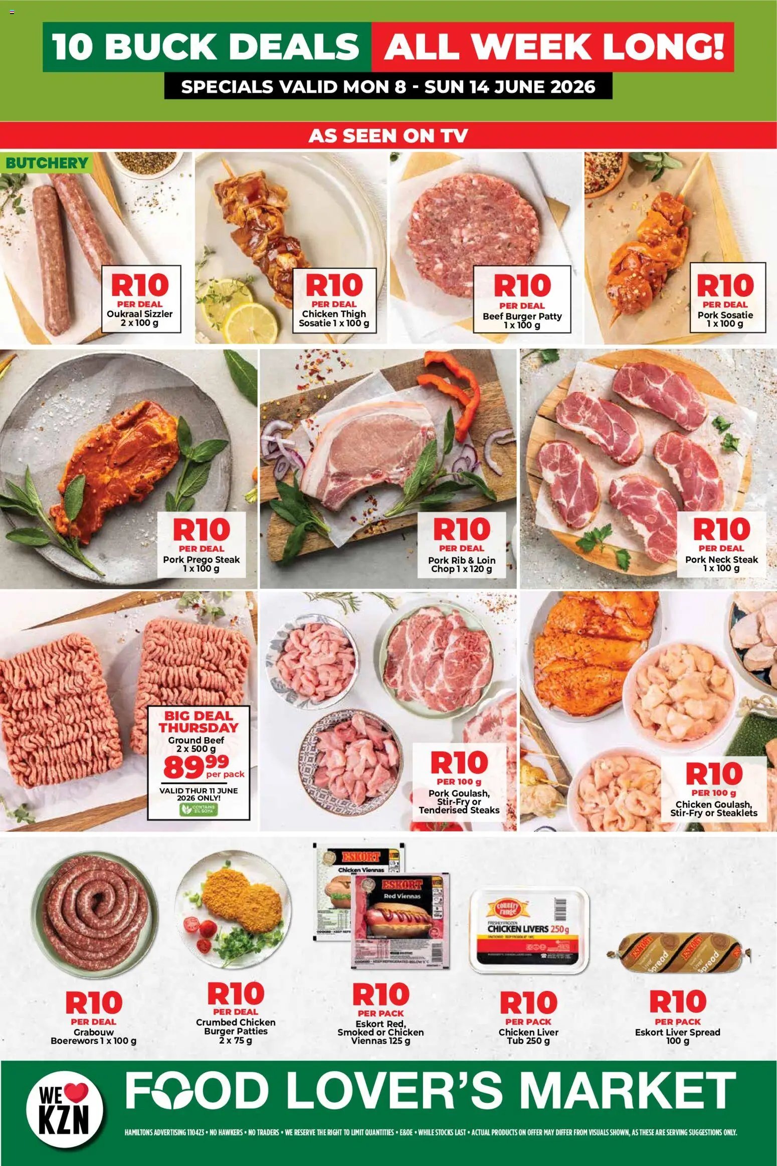 Food Lover's Market KwaZulu-Natal - 10 Buck Week