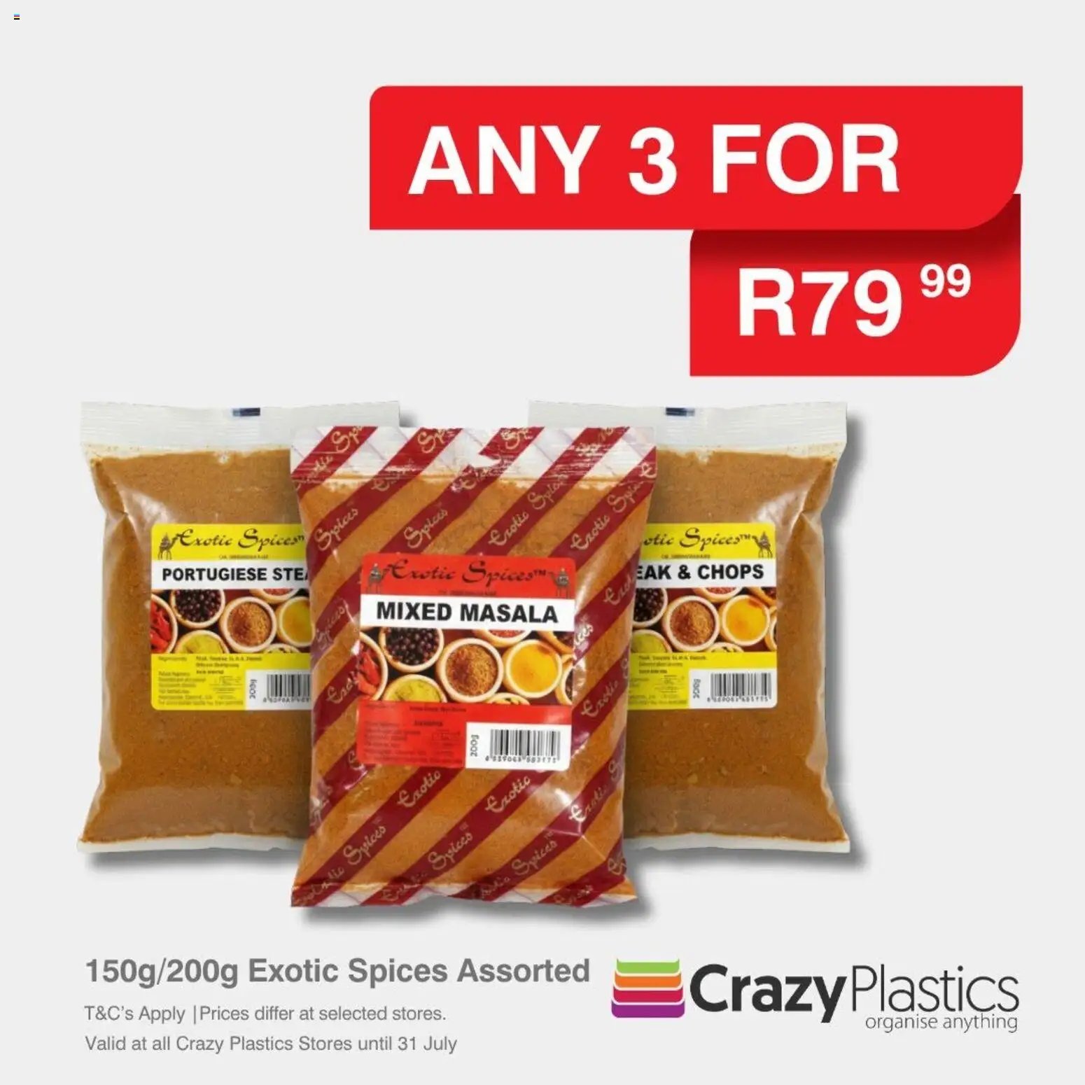Crazy Plastics Crazy affordable flavour