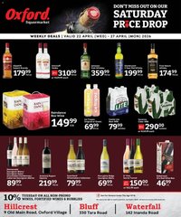 Oxford Freshmarket Liquormarket Deals (2026-04-22 - 2026-04-27)