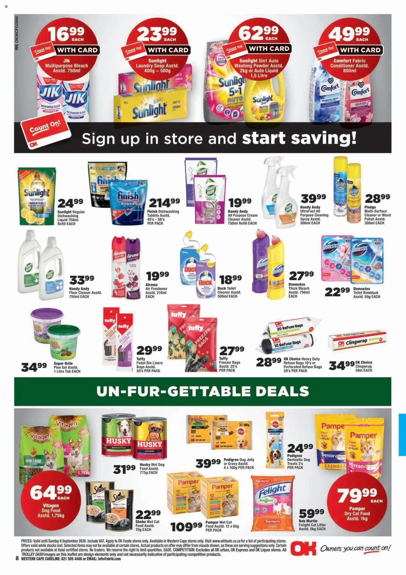 OK Foods - Western Cape - Specials
