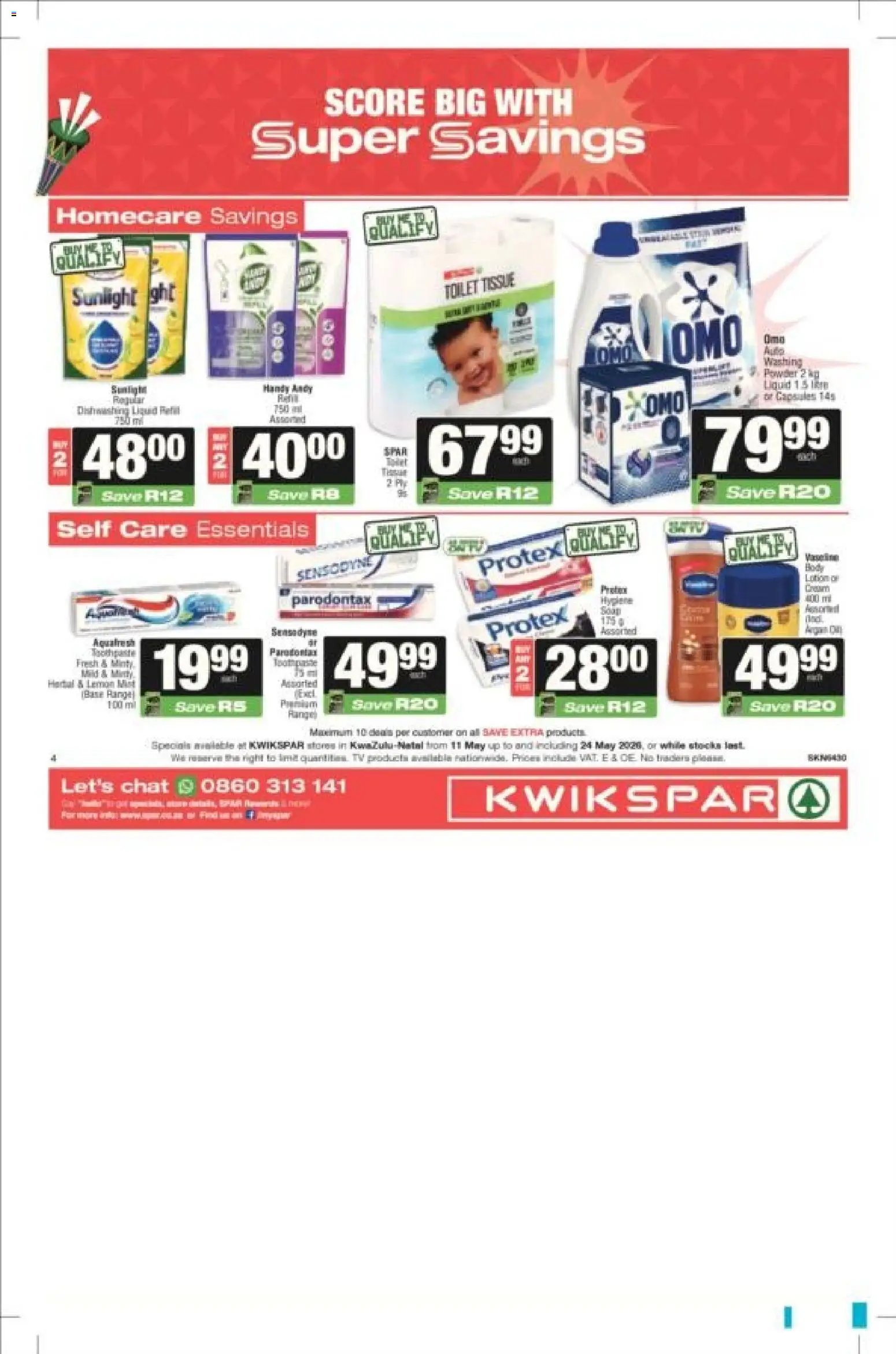 KWIKSPAR - Kwazulu-Natal - Weekly Specials (2026-05-11 - 2026-05-24) | 4