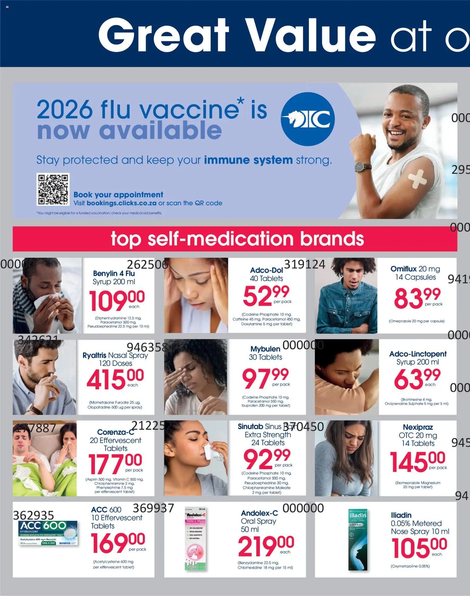 Clicks Healthcare Savings (2026-04-23 - 2026-05-20) | 2