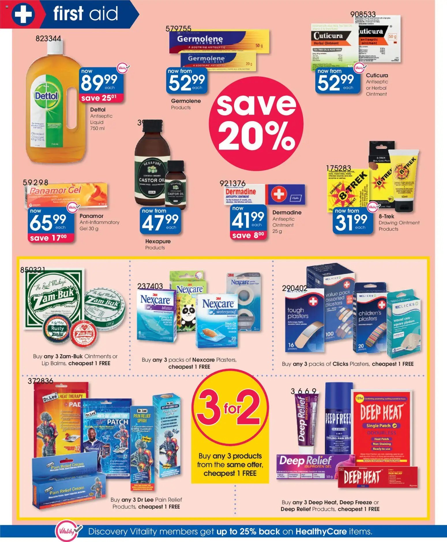 Clicks Healthcare Savings (2026-04-23 - 2026-05-20) | 28