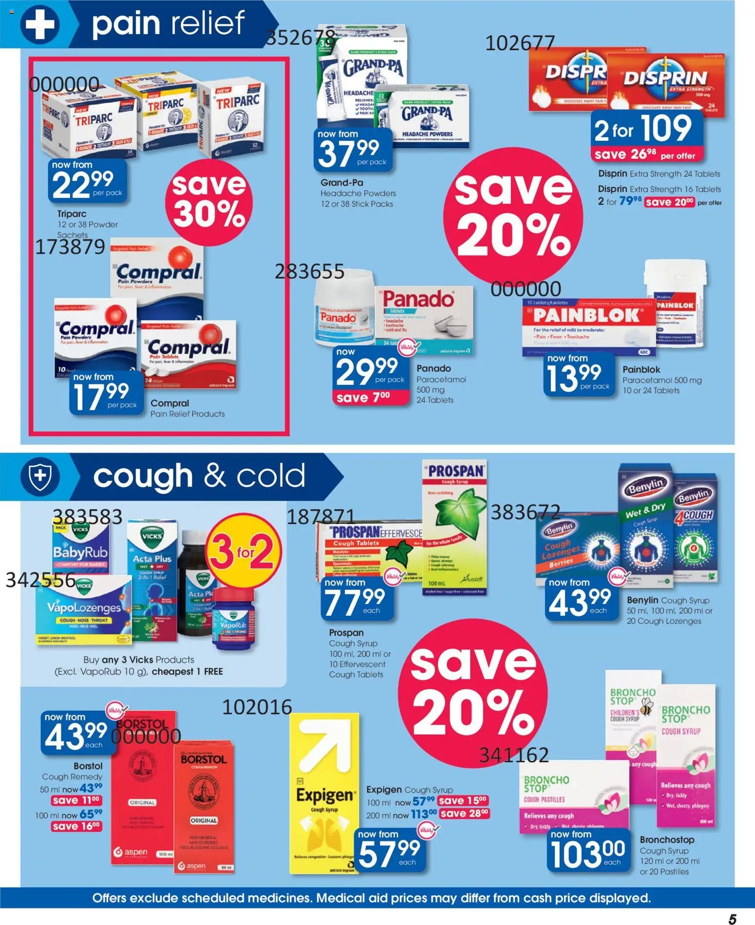 Clicks Healthcare Savings (2026-04-23 - 2026-05-20) | 5